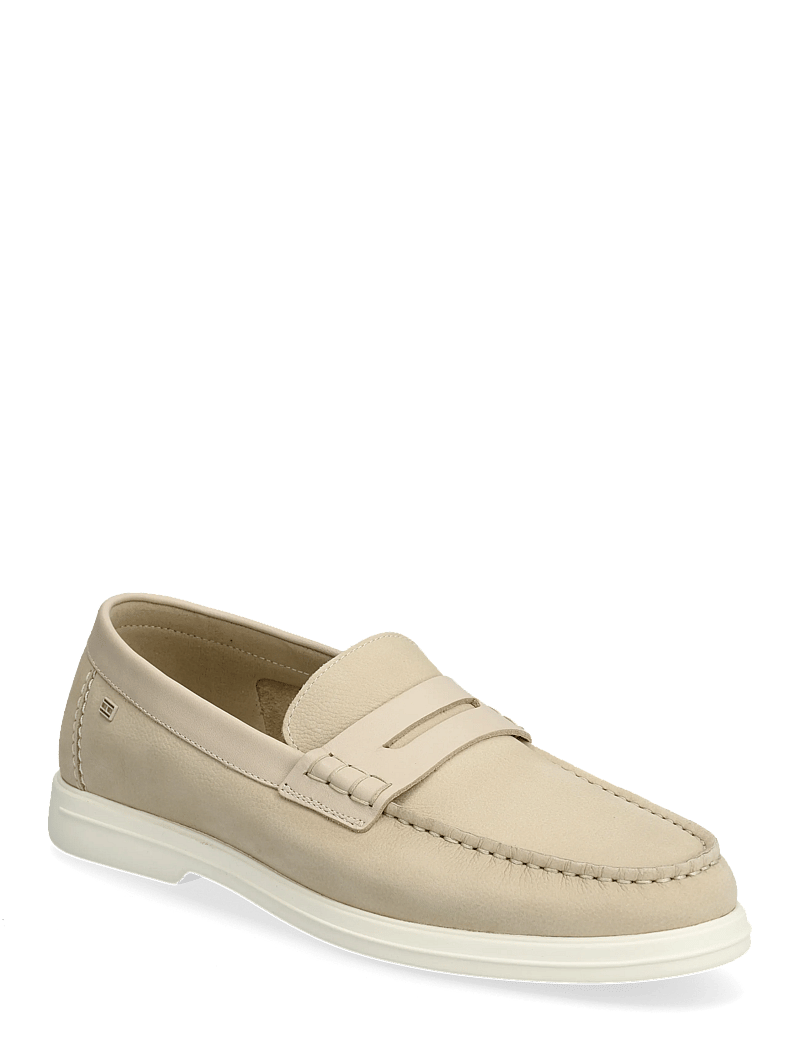 Tommy Hilfiger - HILFIGER MIX NUBUCK LOAFER - osta olukorra järgi - classic beige - 0