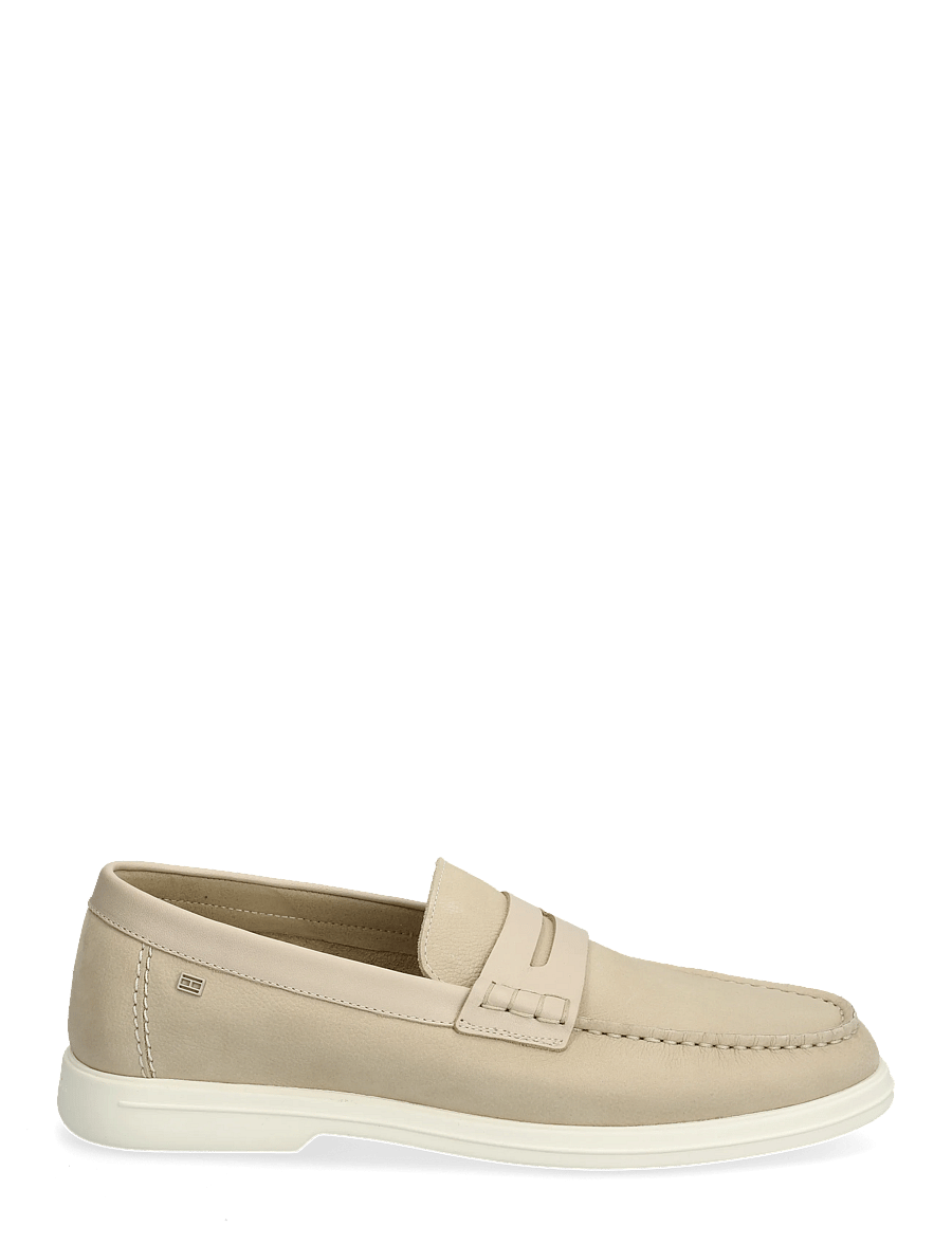 Tommy Hilfiger - HILFIGER MIX NUBUCK LOAFER - achetez selon l'occasion - classic beige - 1