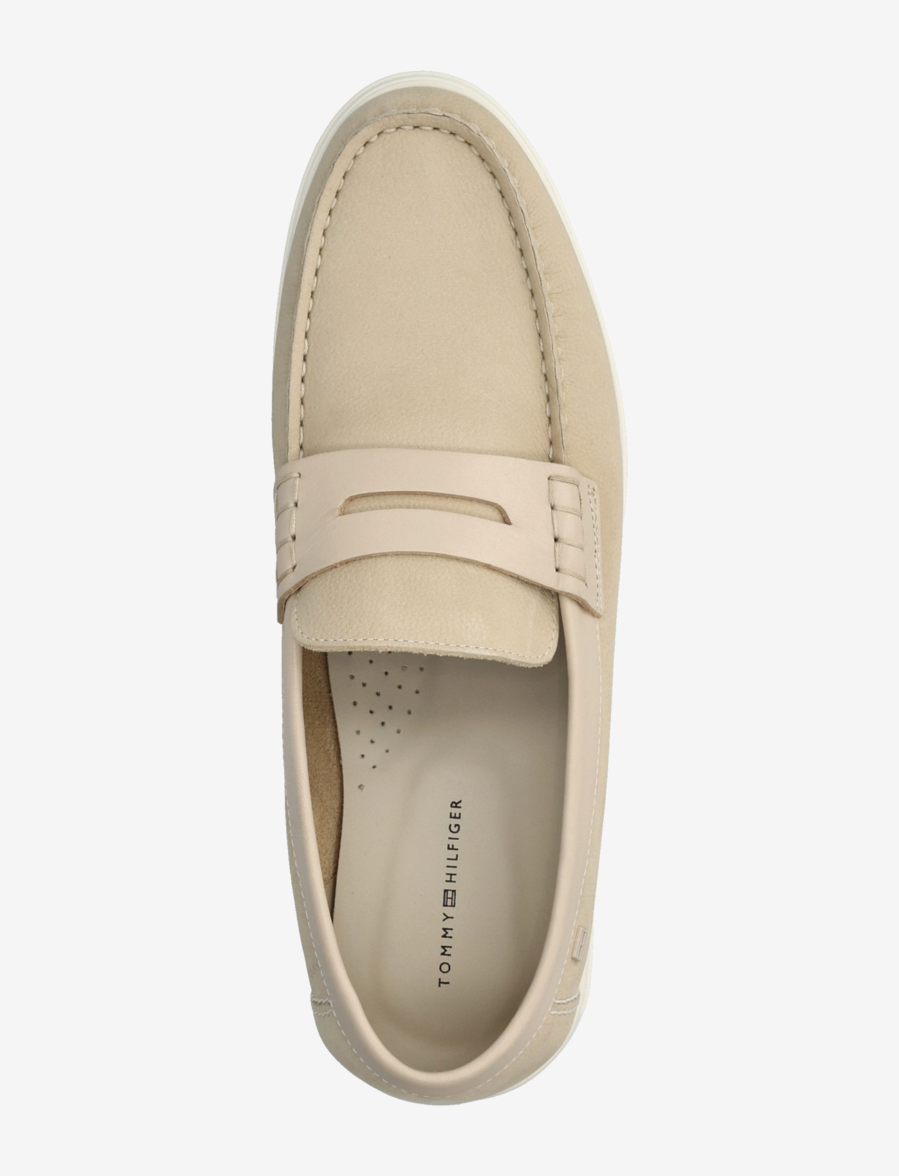 Tommy Hilfiger - HILFIGER MIX NUBUCK LOAFER - osta olukorra järgi - classic beige - 3