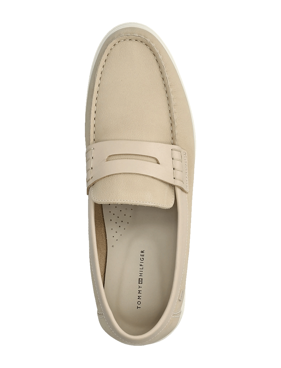Tommy Hilfiger - HILFIGER MIX NUBUCK LOAFER - achetez selon l'occasion - classic beige - 3
