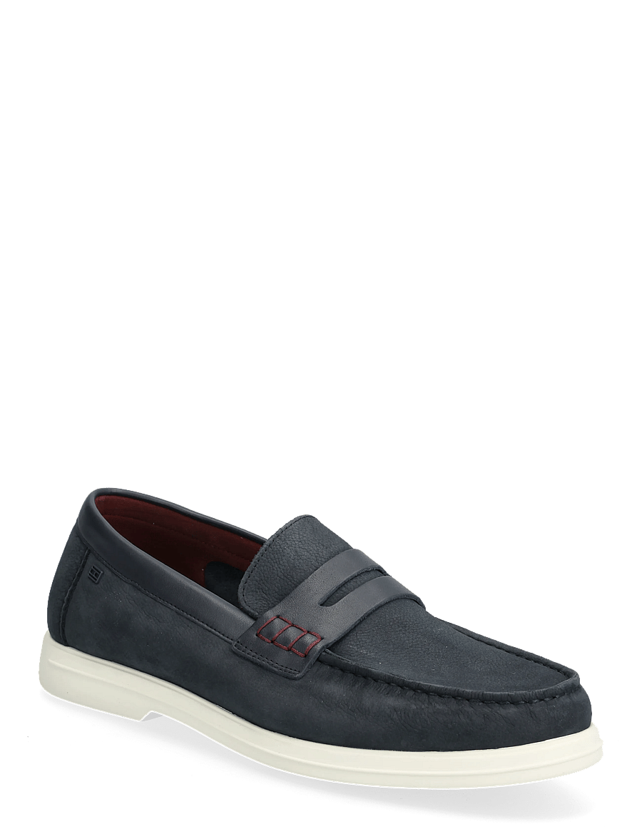 Tommy Hilfiger - HILFIGER MIX NUBUCK LOAFER - shop efter anledning - desert sky - 0