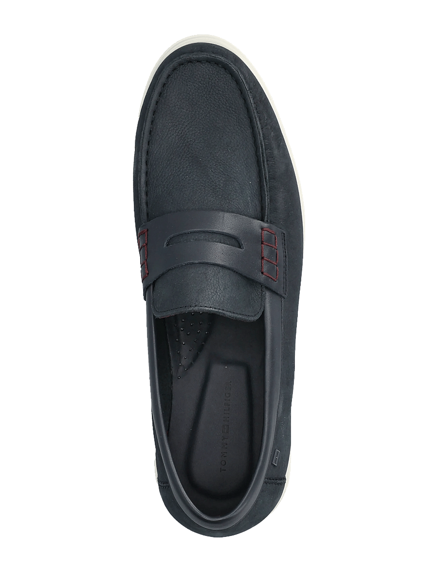 Tommy Hilfiger - HILFIGER MIX NUBUCK LOAFER - shop efter anledning - desert sky - 3
