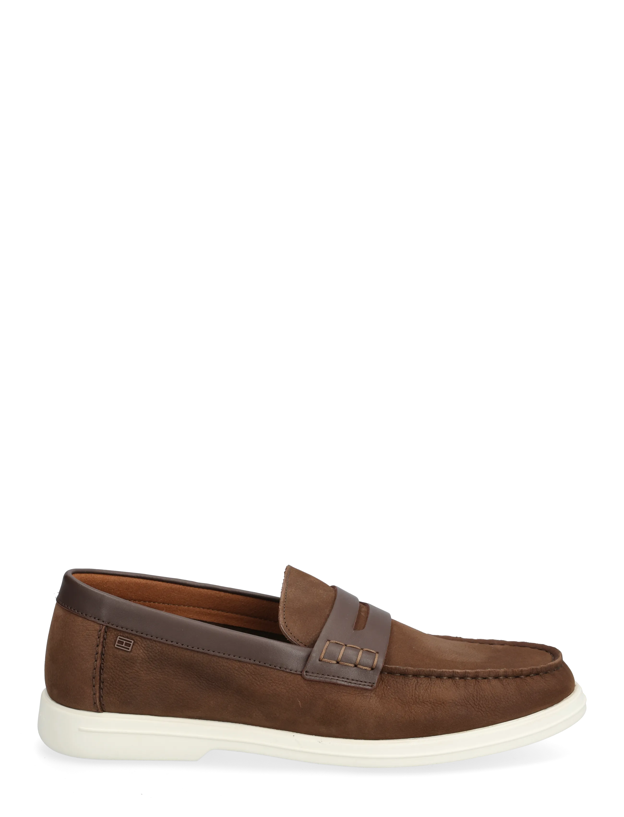 Tommy Hilfiger - HILFIGER MIX NUBUCK LOAFER - achetez selon l'occasion - legacy brown - 1