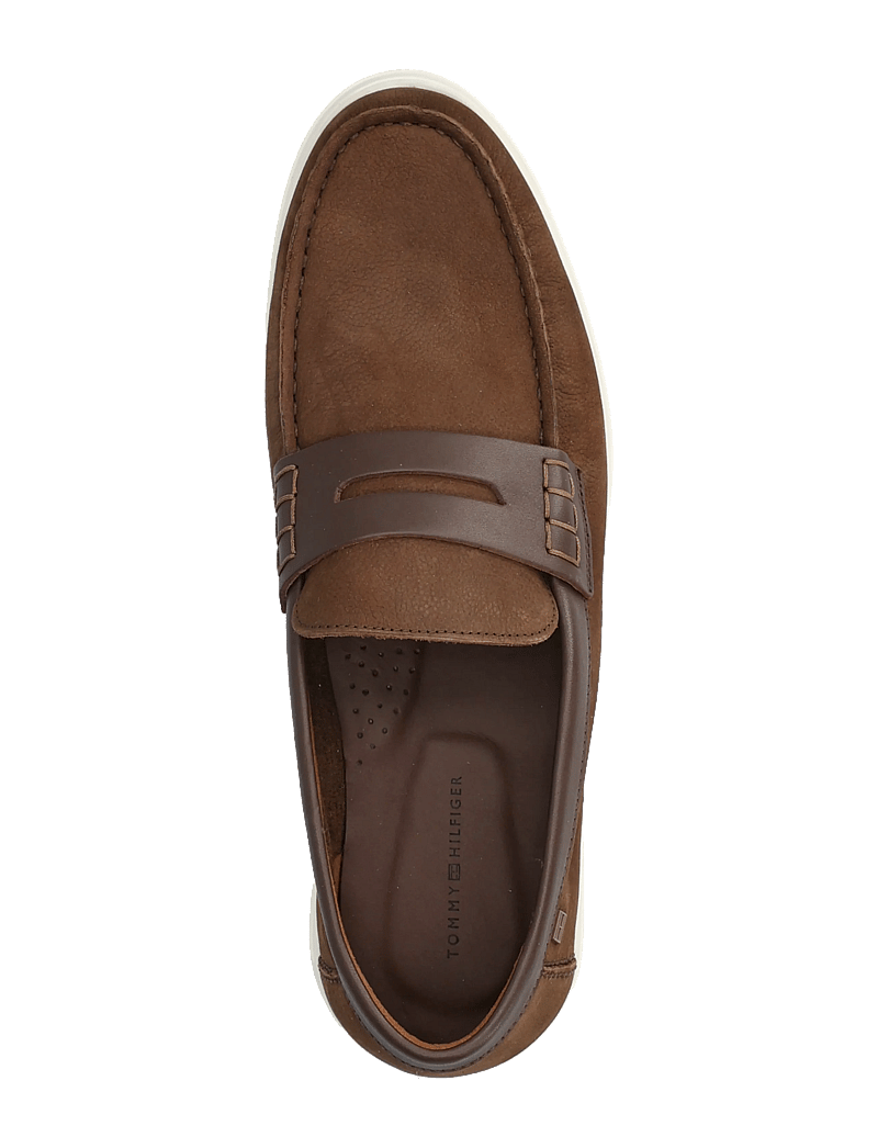 Tommy Hilfiger - HILFIGER MIX NUBUCK LOAFER - osta olukorra järgi - legacy brown - 3