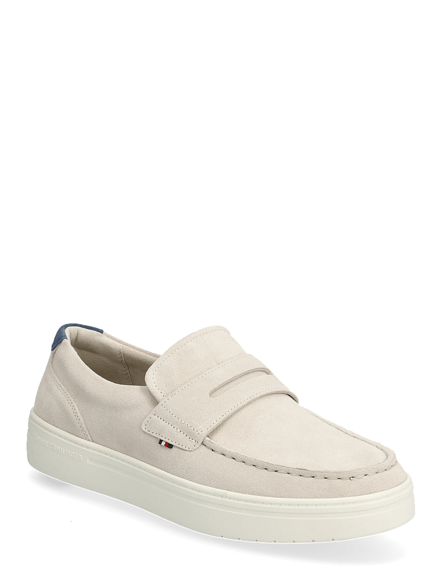 Tommy Hilfiger - MODERN LIGHT HYBRID SUEDE LOAFER - osta tilaisuuden mukaan - classic beige - 0