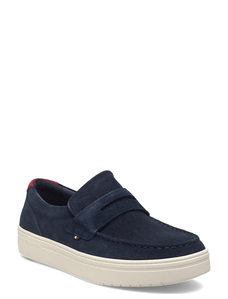 Tommy Hilfiger - MODERN LIGHT HYBRID SUEDE LOAFER - osta olukorra järgi - desert sky - 0