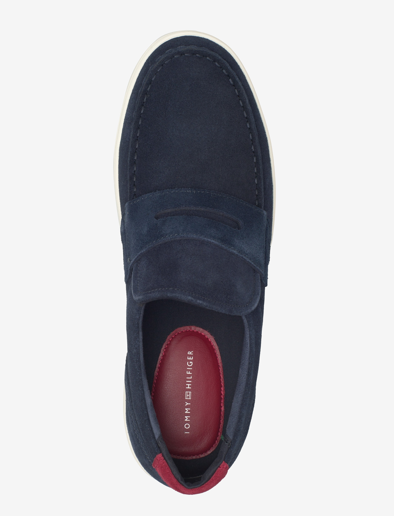 Tommy Hilfiger - MODERN LIGHT HYBRID SUEDE LOAFER - osta olukorra järgi - desert sky - 3