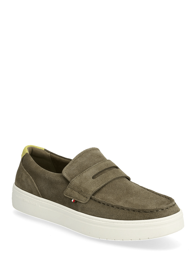 Tommy Hilfiger - MODERN LIGHT HYBRID SUEDE LOAFER - osta olukorra järgi - willow green - 0