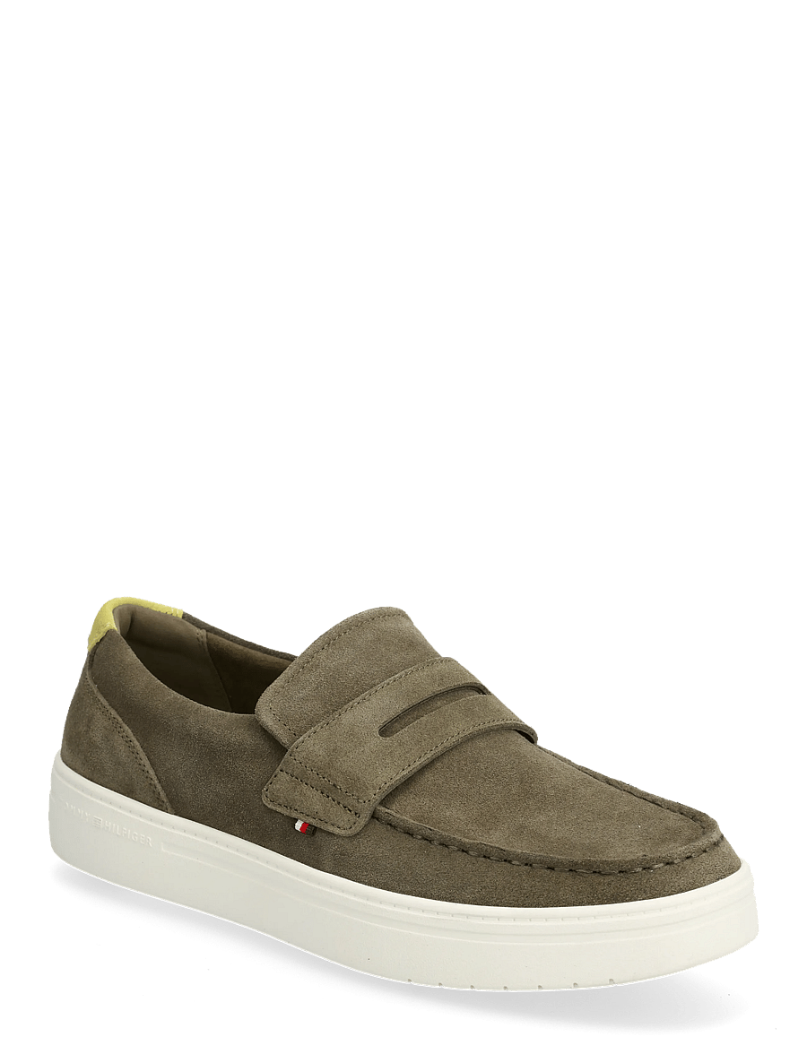 Tommy Hilfiger - MODERN LIGHT HYBRID SUEDE LOAFER - shop efter anledning - willow green - 0