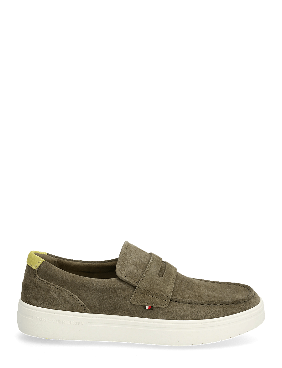 Tommy Hilfiger - MODERN LIGHT HYBRID SUEDE LOAFER - shop efter anledning - willow green - 1