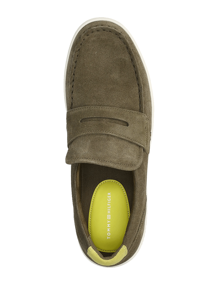 Tommy Hilfiger - MODERN LIGHT HYBRID SUEDE LOAFER - shop efter anledning - willow green - 3