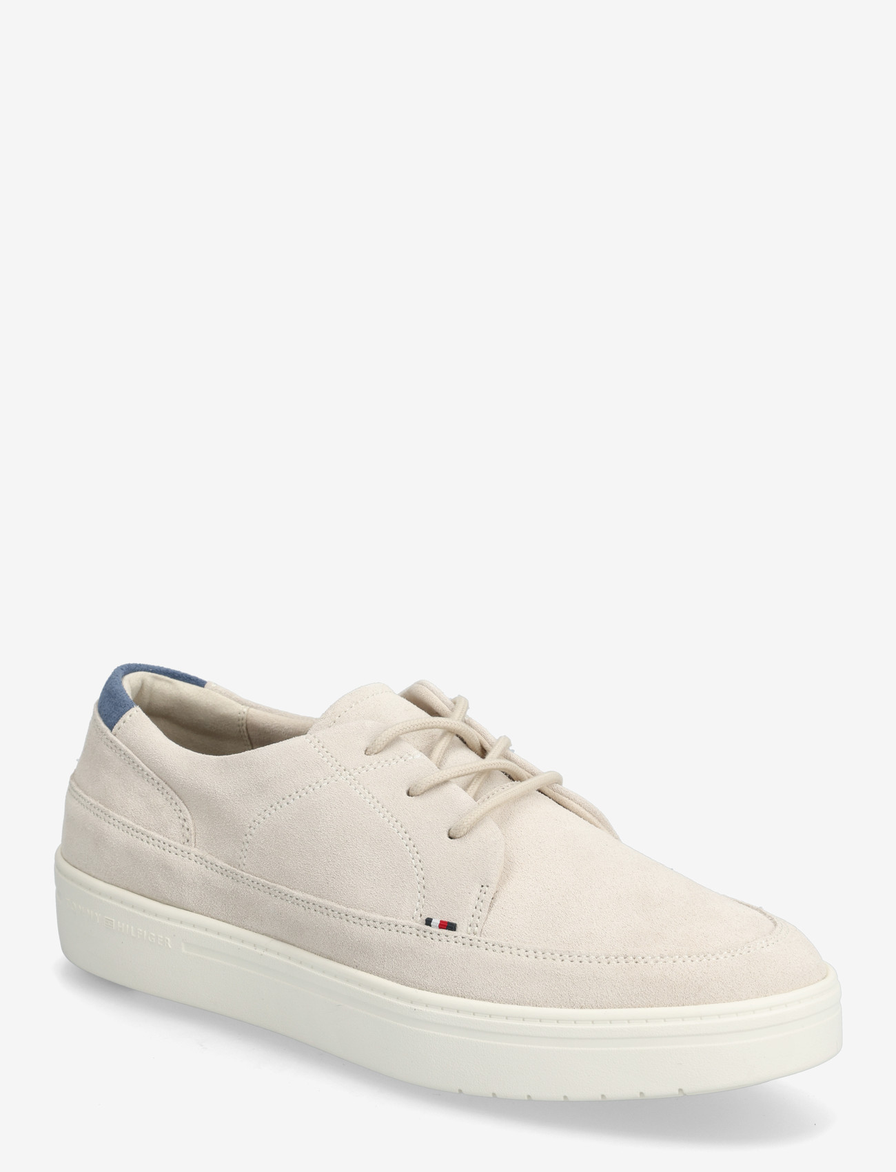 Tommy Hilfiger - HILFIGER LIGHT HYBRID SUEDE SHOE - madala säärega tossud - classic beige - 0
