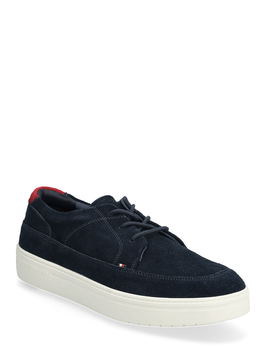 Tommy Hilfiger - HILFIGER LIGHT HYBRID SUEDE SHOE - matalavartiset tennarit - desert sky - 0