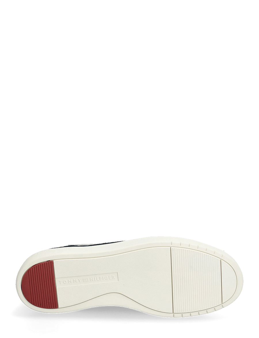 Tommy Hilfiger - HILFIGER LIGHT HYBRID SUEDE SHOE - matalavartiset tennarit - desert sky - 4