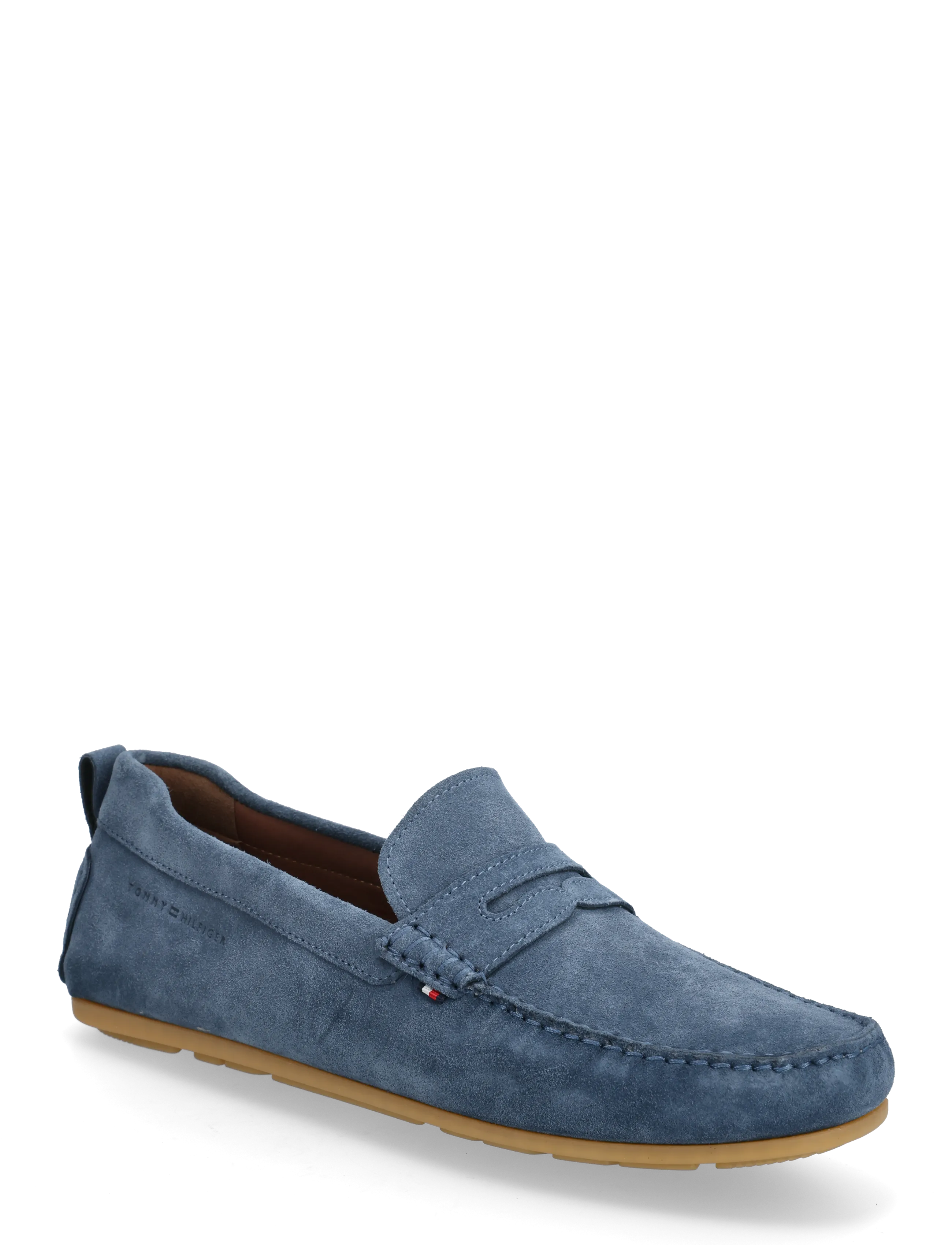 Tommy Hilfiger CORE HILFIEGR SUEDE DRIVER - Mokassiinid - AEGEAN SEA / blue