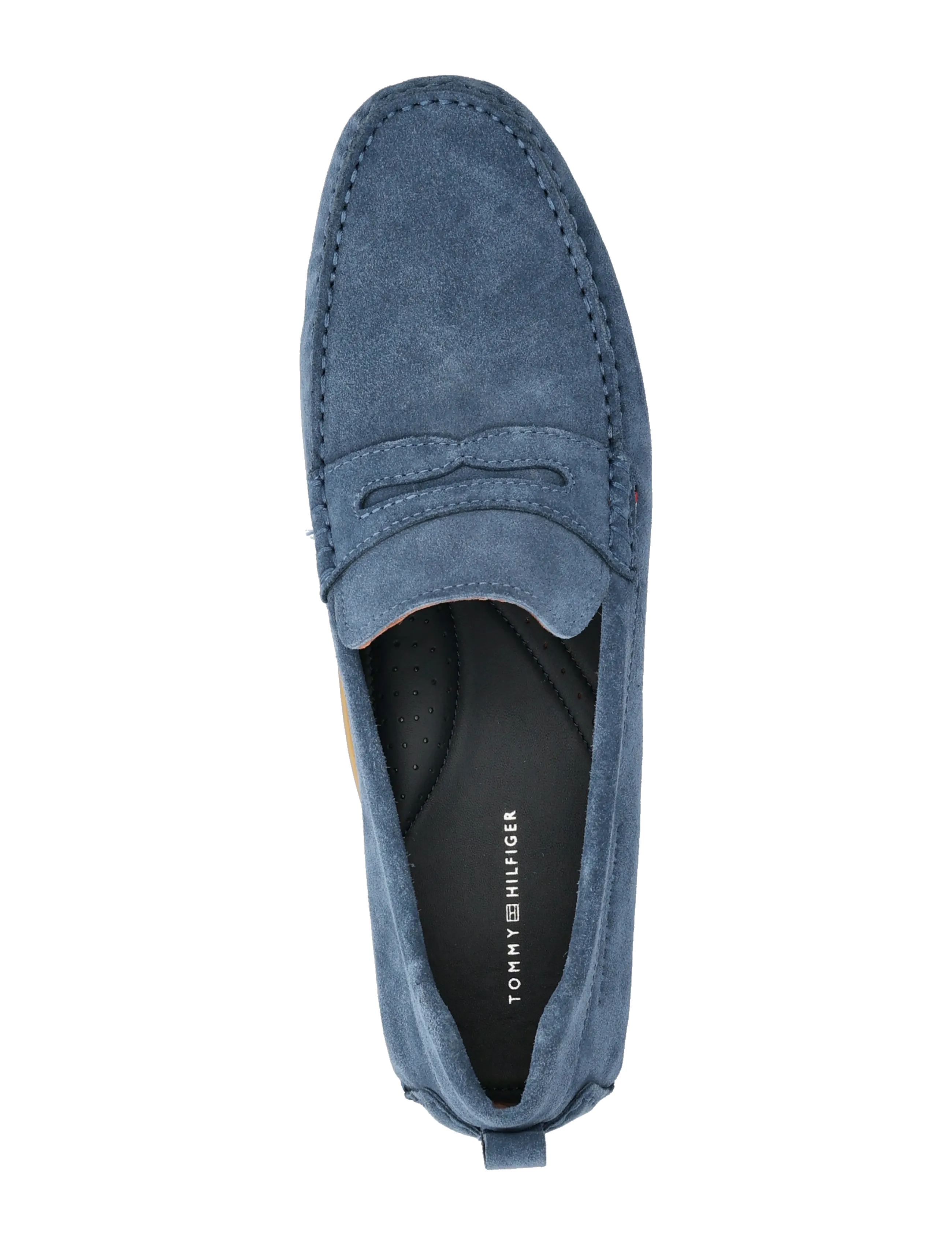 Tommy Hilfiger - CORE HILFIEGR SUEDE DRIVER - shop efter anledning - aegean sea - 3