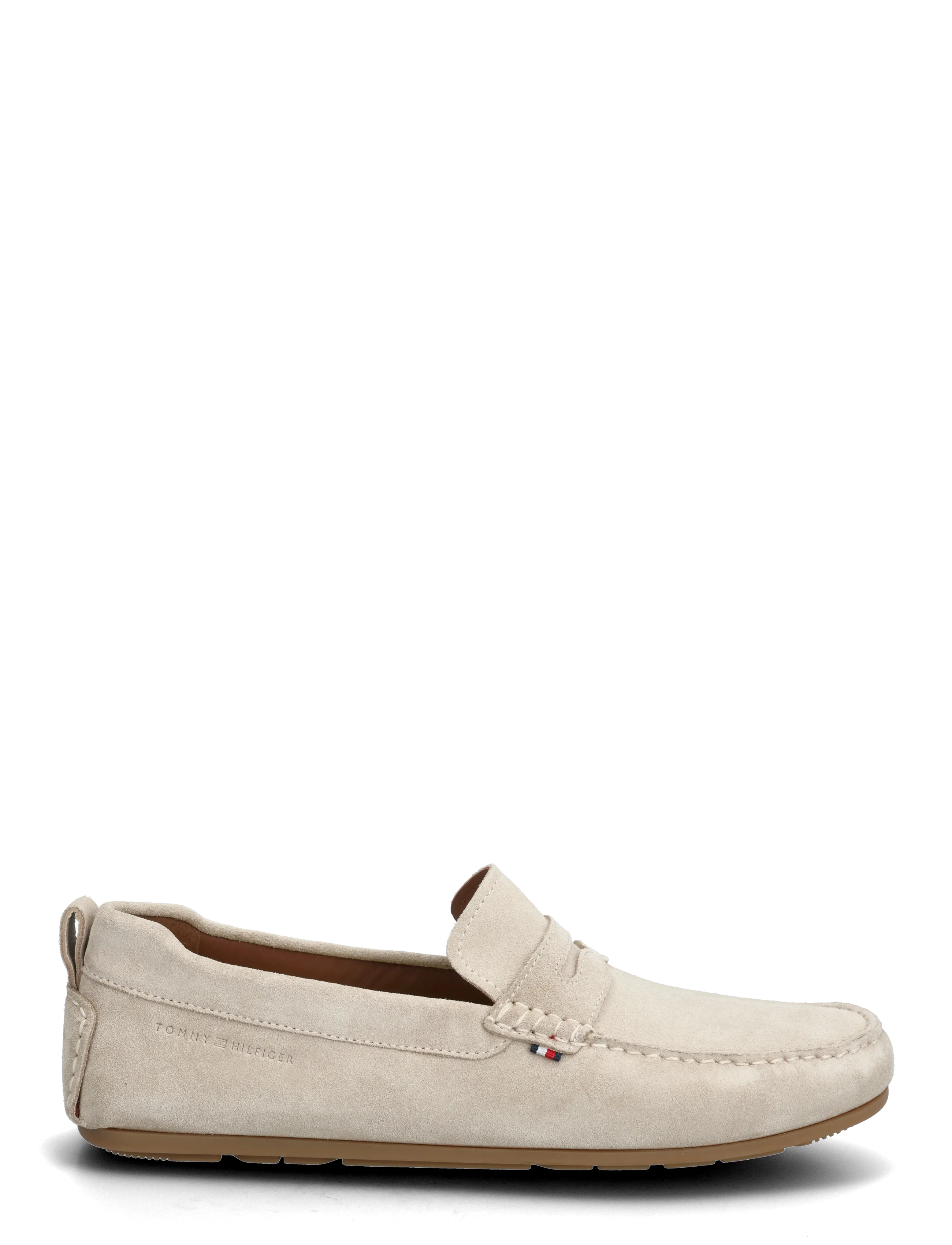 Tommy Hilfiger - CORE HILFIEGR SUEDE DRIVER - shop efter anledning - classic beige - 1