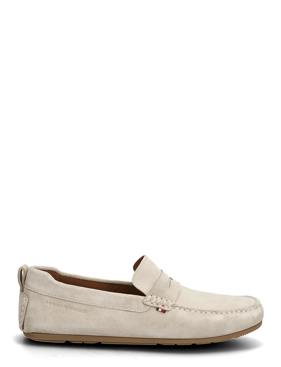 Tommy Hilfiger - CORE HILFIEGR SUEDE DRIVER - nach anlass kaufen - classic beige - 1