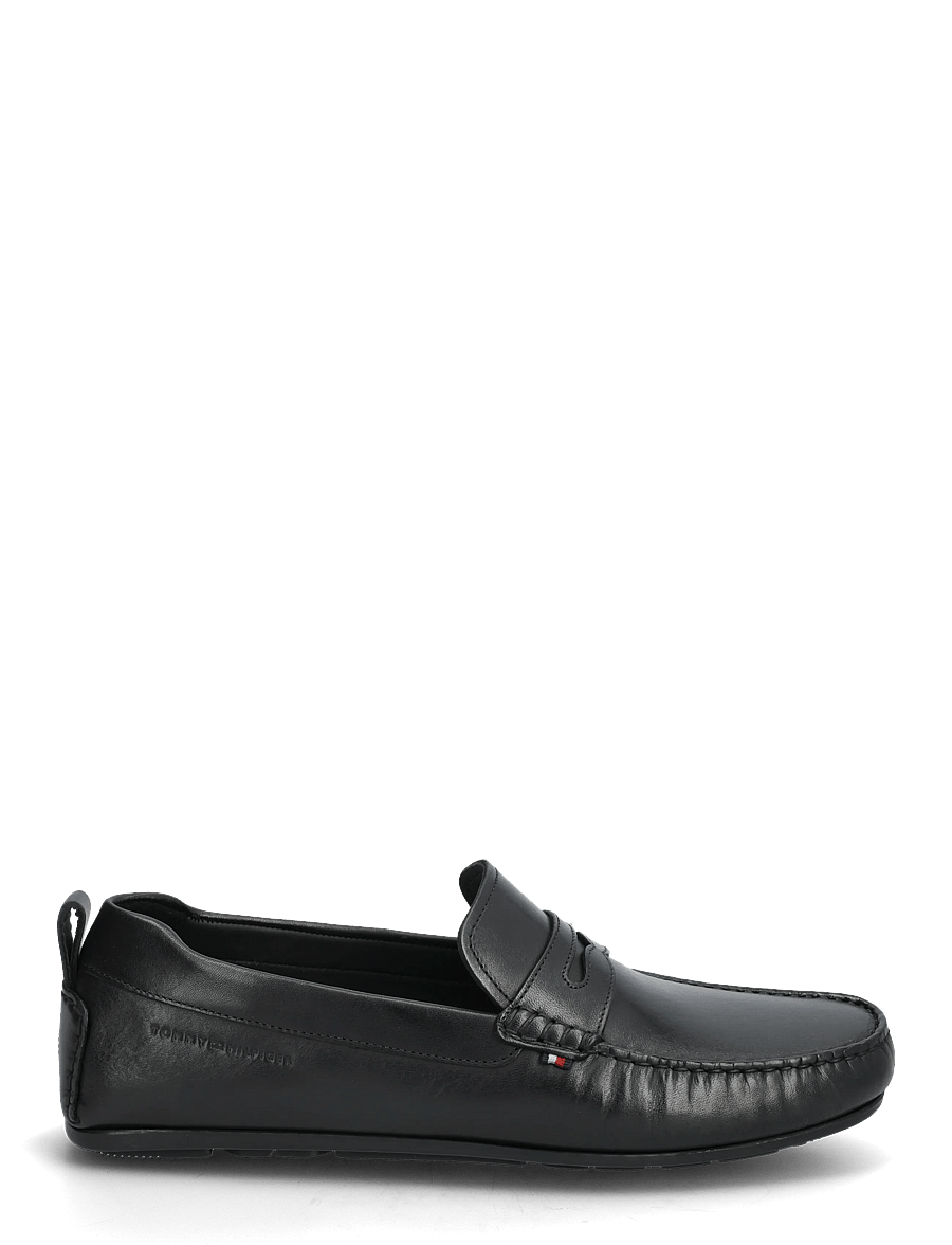 Tommy Hilfiger - CORE HILFIGER LEATHER DRIVER - nach anlass kaufen - black - 1