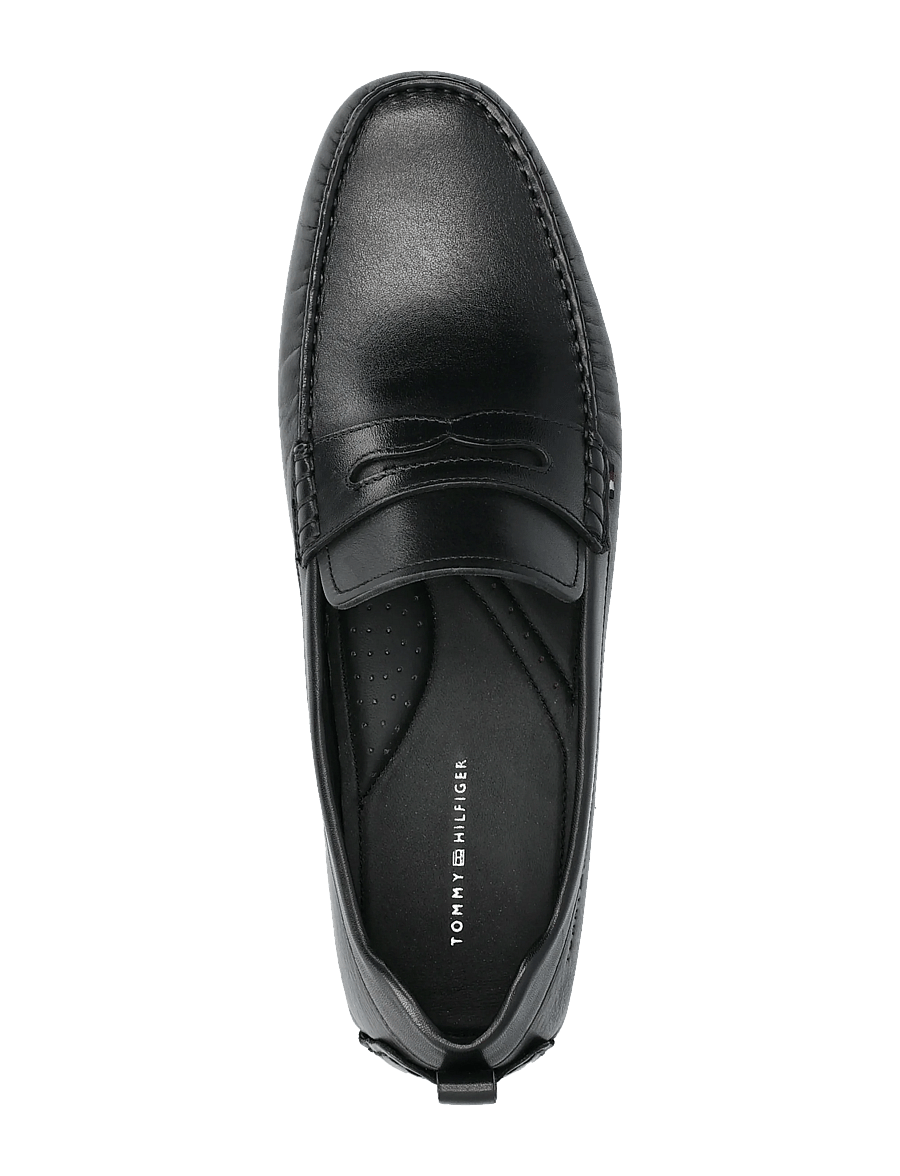 Tommy Hilfiger - CORE HILFIGER LEATHER DRIVER - nach anlass kaufen - black - 3