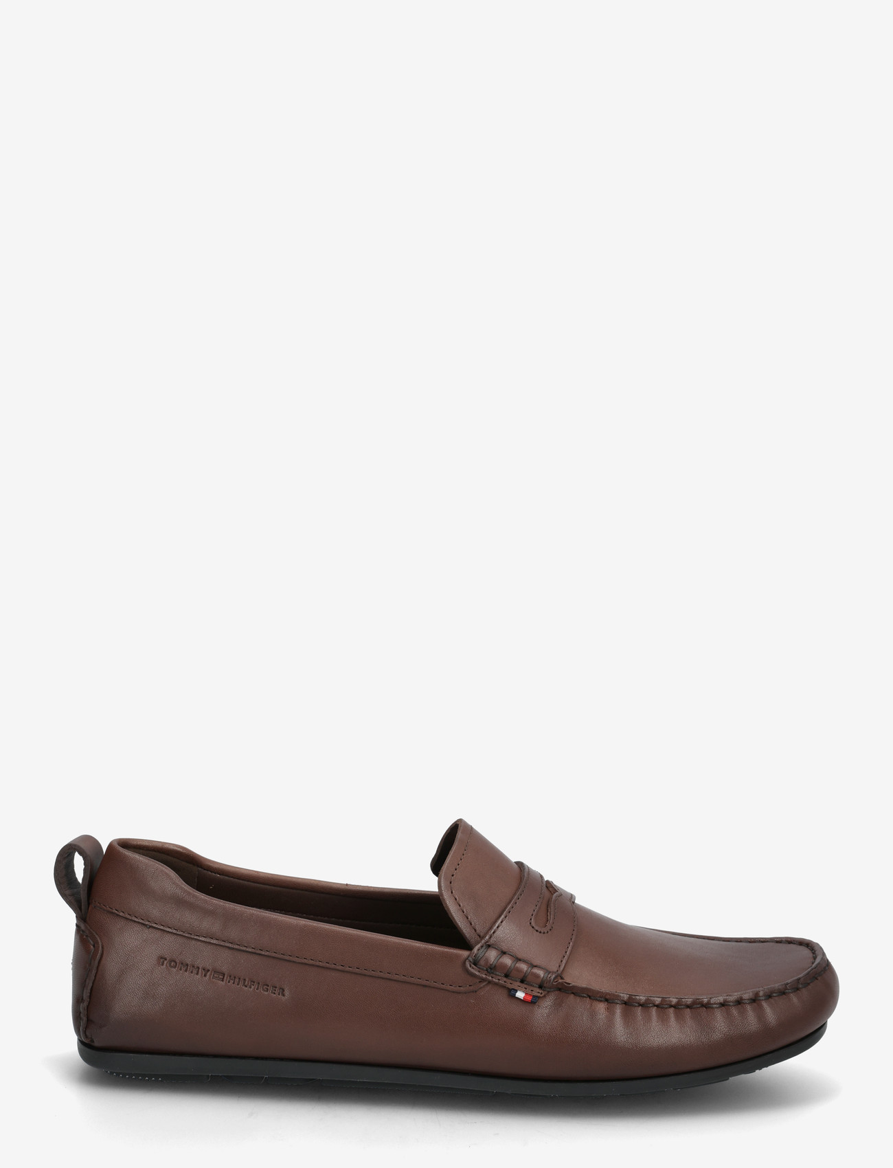 Tommy Hilfiger - CORE HILFIGER LEATHER DRIVER - osta olukorra järgi - dark mocha - 1