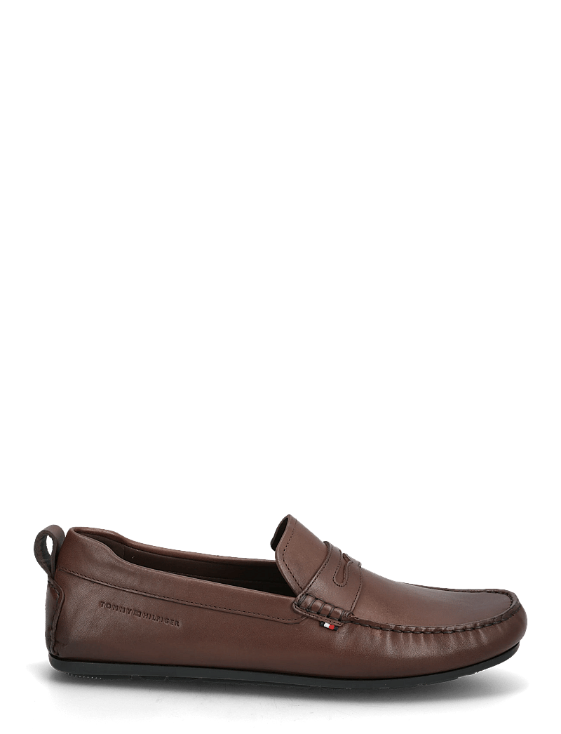 Tommy Hilfiger - CORE HILFIGER LEATHER DRIVER - osta olukorra järgi - dark mocha - 1