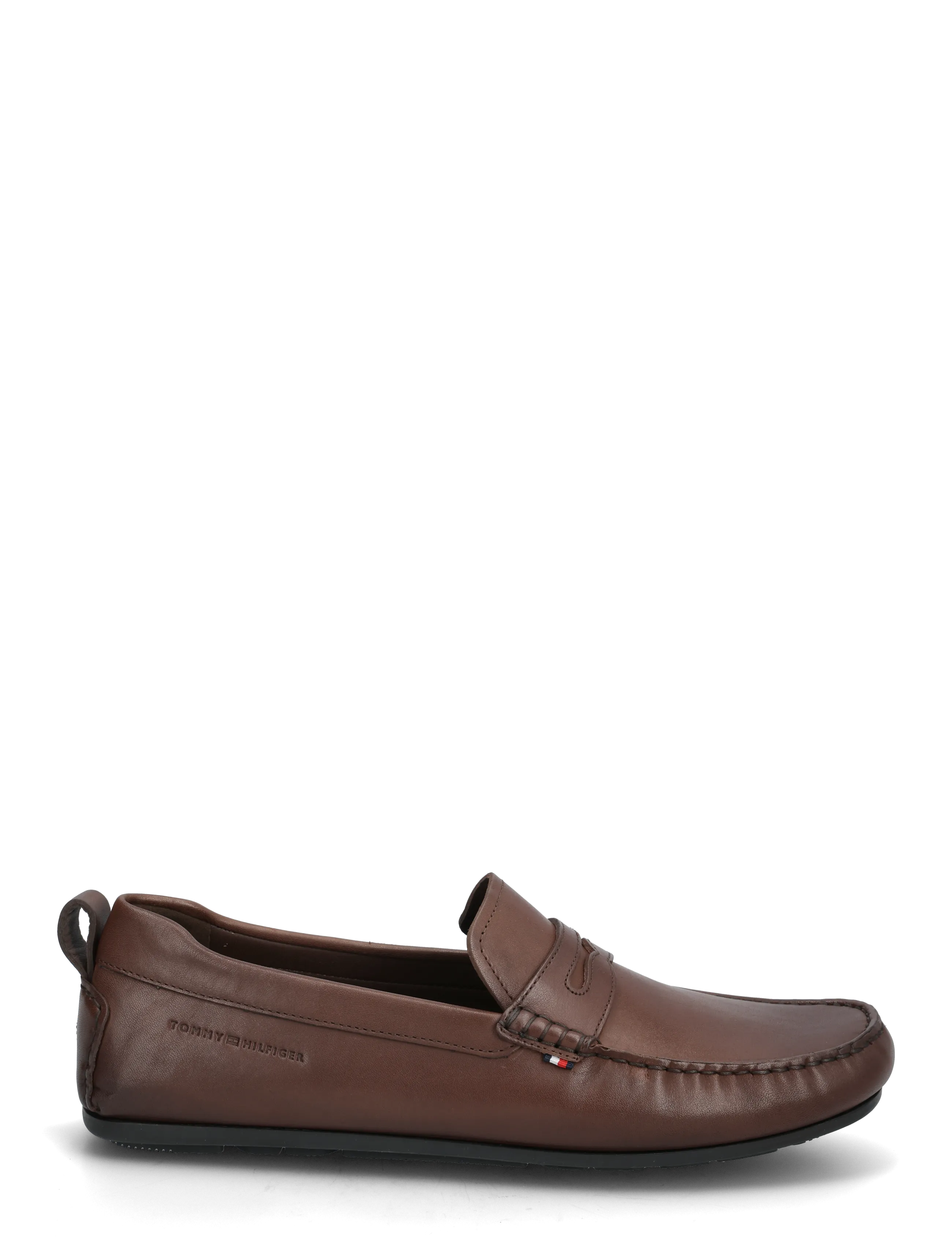 Tommy Hilfiger - CORE HILFIGER LEATHER DRIVER - shoppa efter tillfälle - dark mocha - 1
