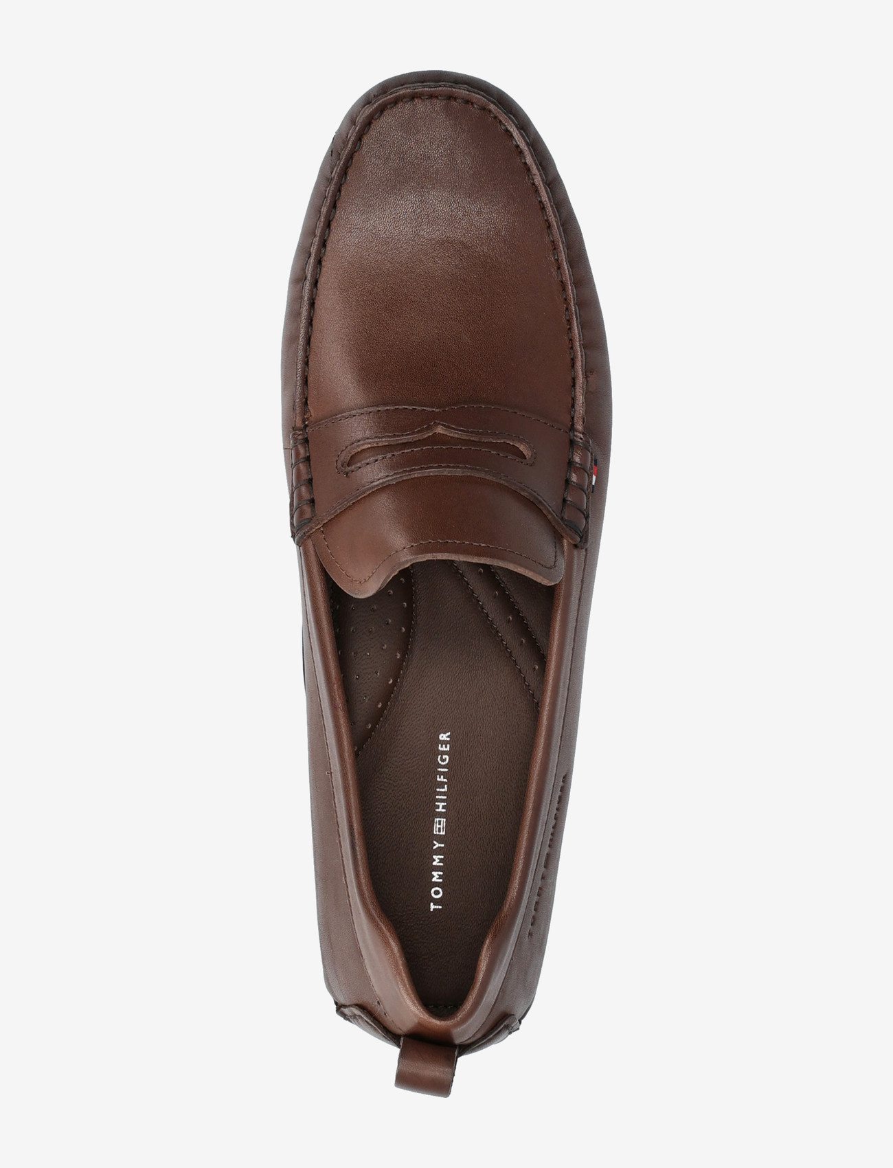 Tommy Hilfiger - CORE HILFIGER LEATHER DRIVER - osta olukorra järgi - dark mocha - 3