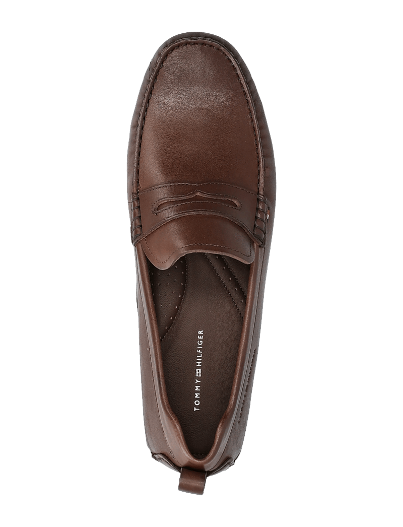 Tommy Hilfiger - CORE HILFIGER LEATHER DRIVER - osta olukorra järgi - dark mocha - 3
