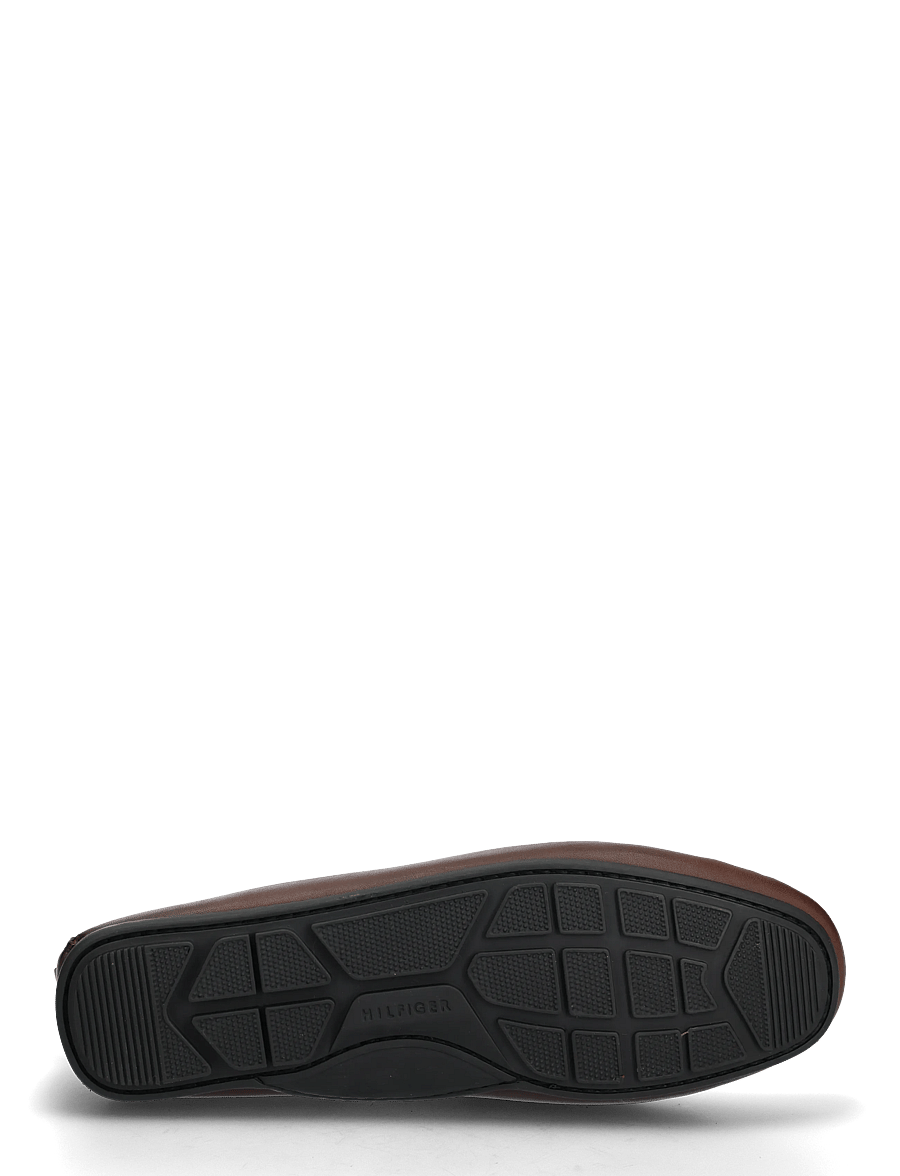 Tommy Hilfiger - CORE HILFIGER LEATHER DRIVER - shoppa efter tillfälle - dark mocha - 4