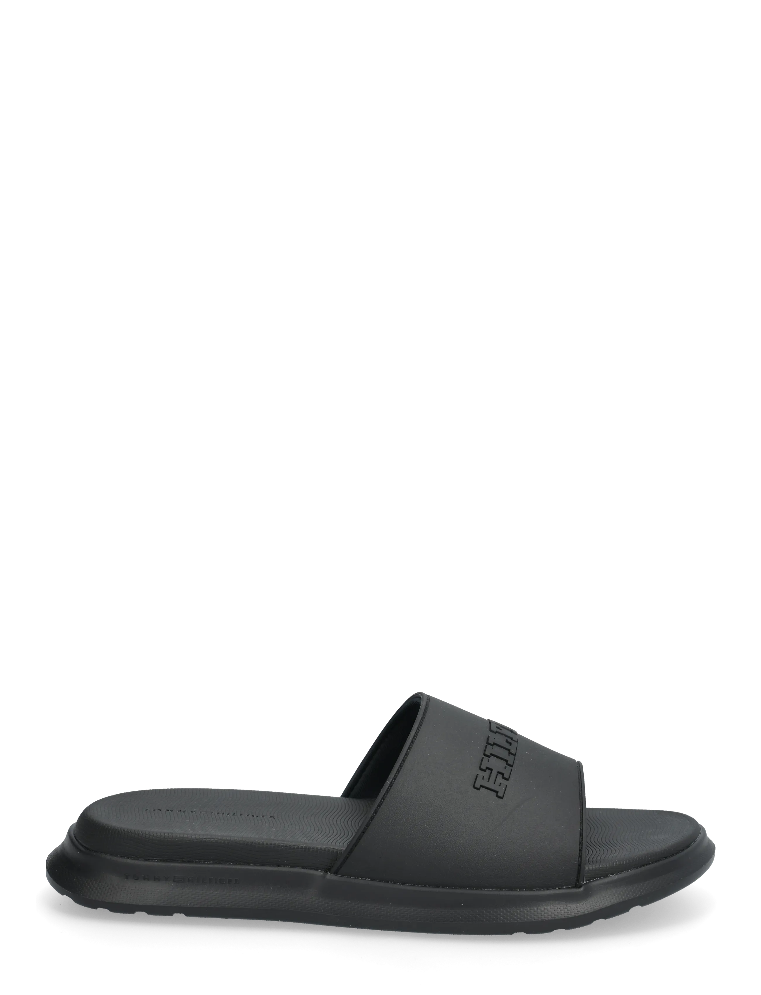 Tommy Hilfiger - DUAL DENSITY HILFIGER POOL SLIDE - badesko & badesandaler - black - 1