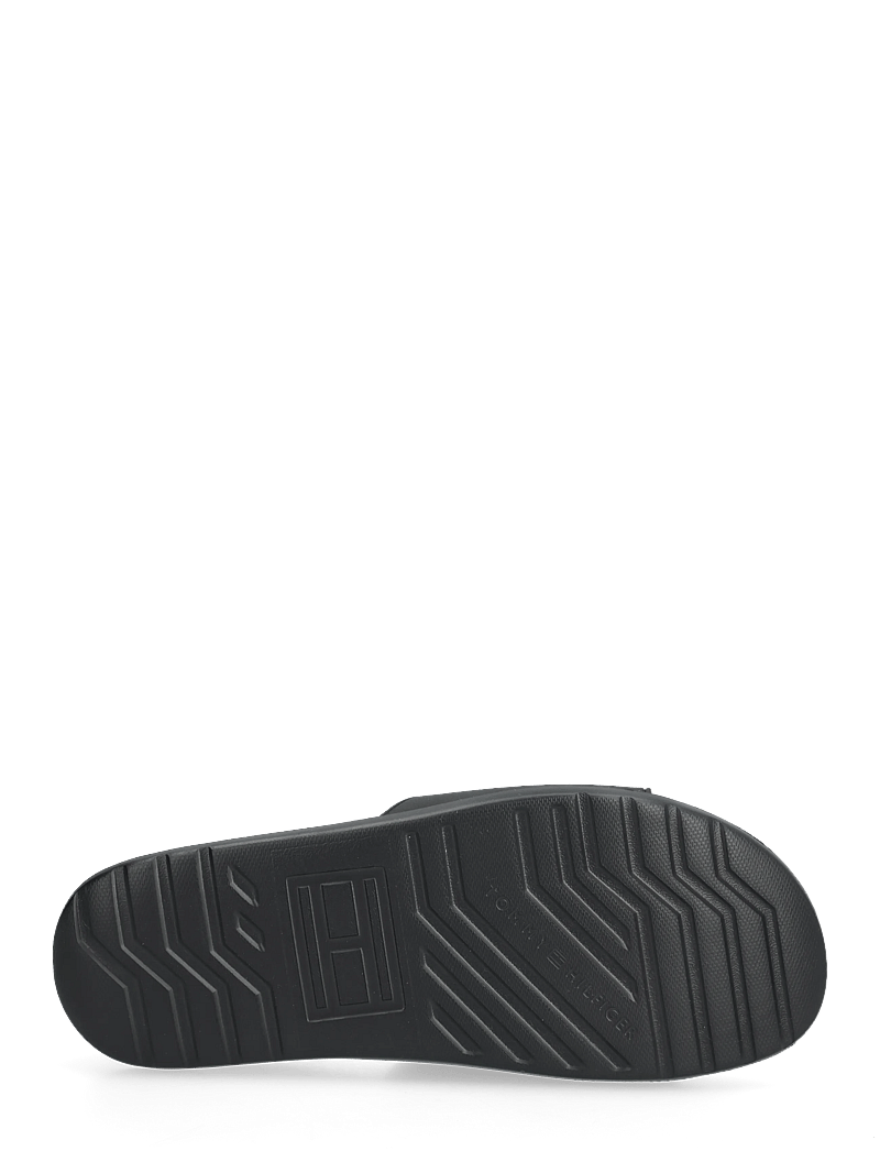 Tommy Hilfiger - DUAL DENSITY HILFIGER POOL SLIDE - pool-sandalen - black - 4