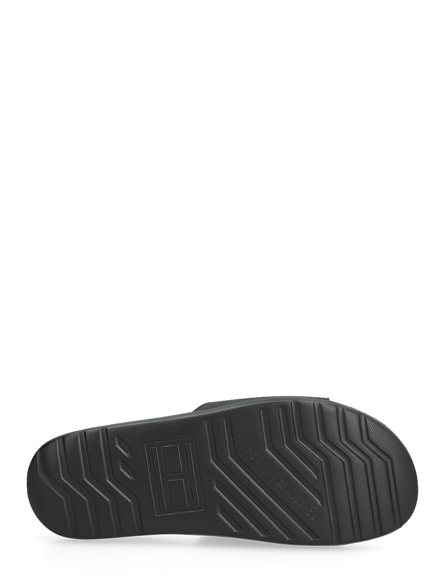Tommy Hilfiger - DUAL DENSITY HILFIGER POOL SLIDE - pool-sandalen - black - 4
