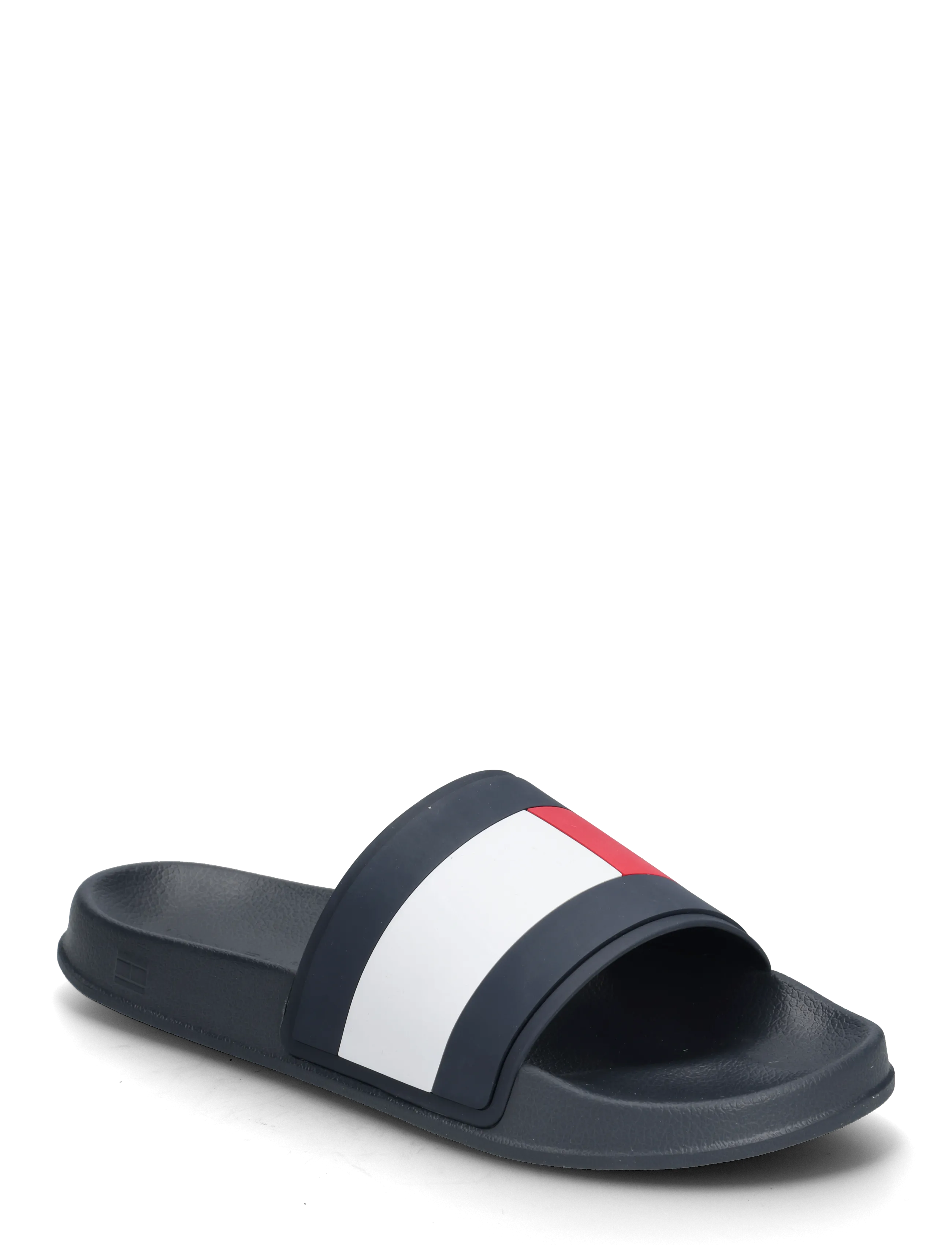 Tommy Hilfiger CORE HILFIGER FLAG POOL SLIDE - Sommerschuhe - DESERT SKY / navy