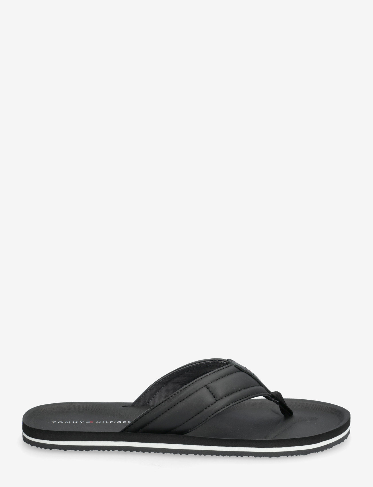 Tommy Hilfiger - HILFIGER PADDED BEACH SANDAL - shoppa efter tillfälle - black - 1