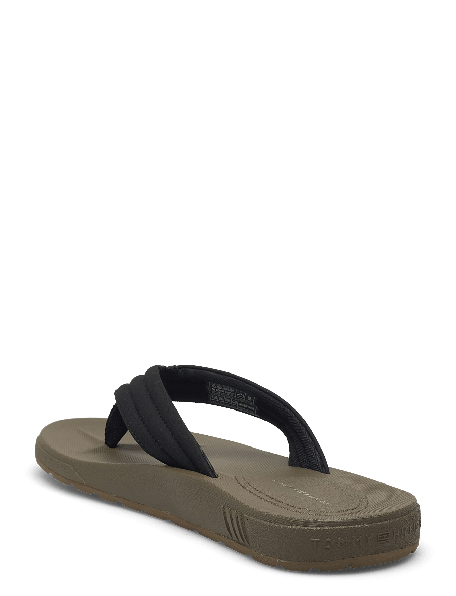 Tommy Hilfiger - MOLDED HILFIGER LTH BEACH SANDAL - shop efter anledning - black - 2