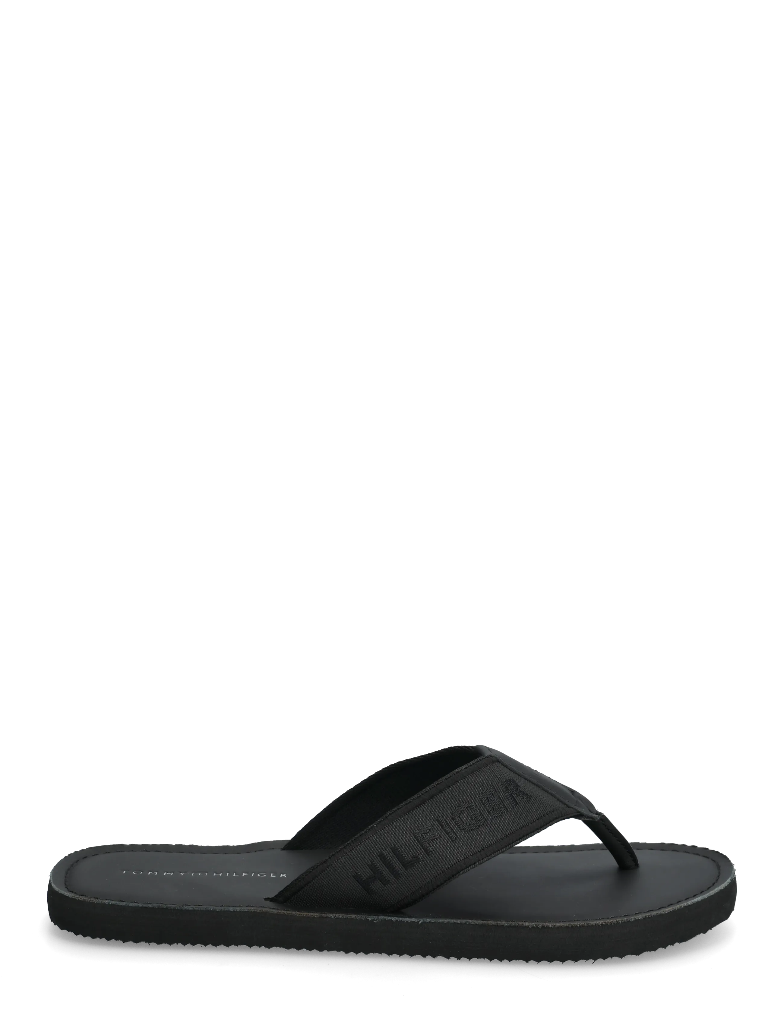 Tommy Hilfiger - HILFIGER LEATHER BEACH SANDAL - shop efter anledning - black - 1