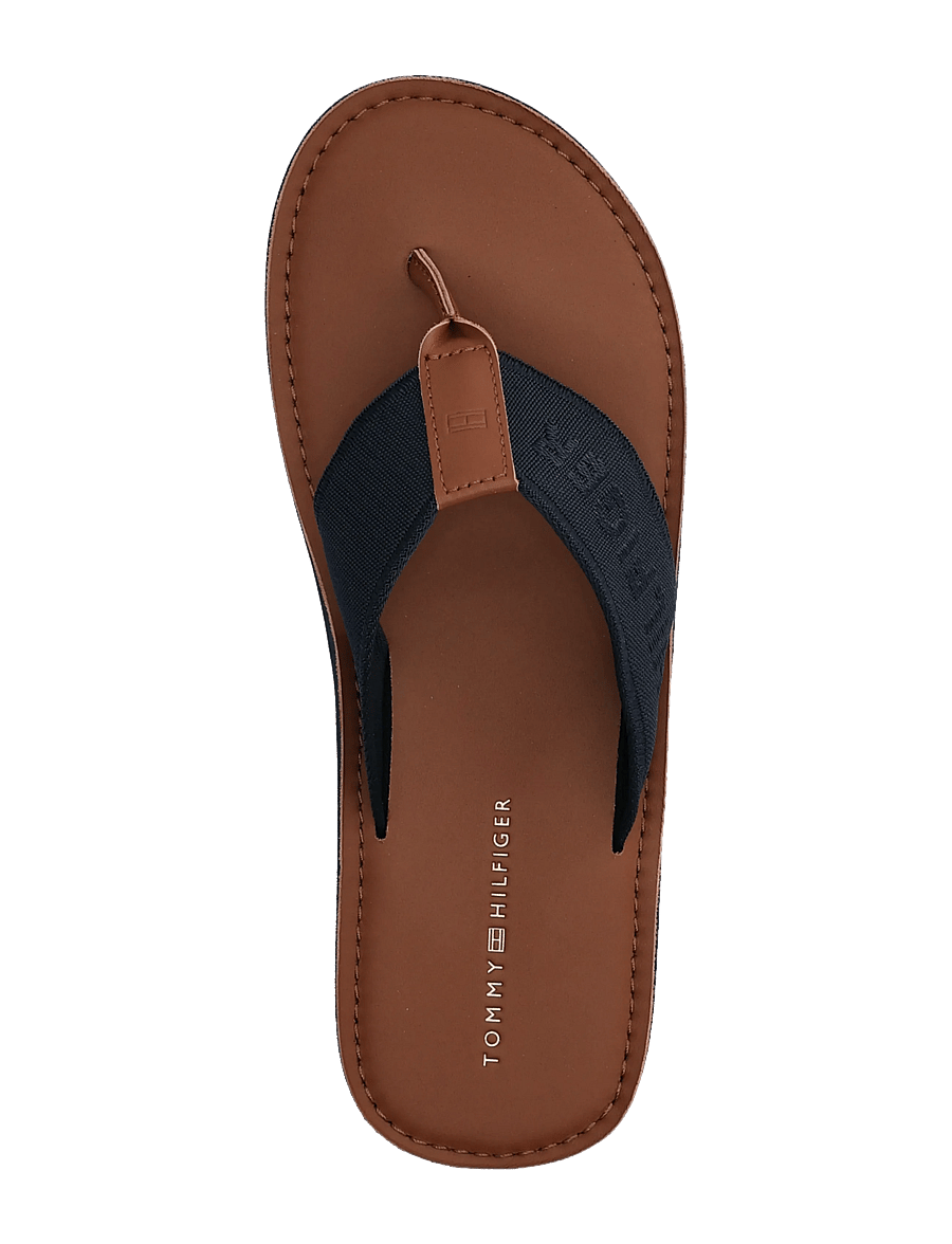 Tommy Hilfiger - HILFIGER LEATHER BEACH SANDAL - nach anlass kaufen - desert sky - 3