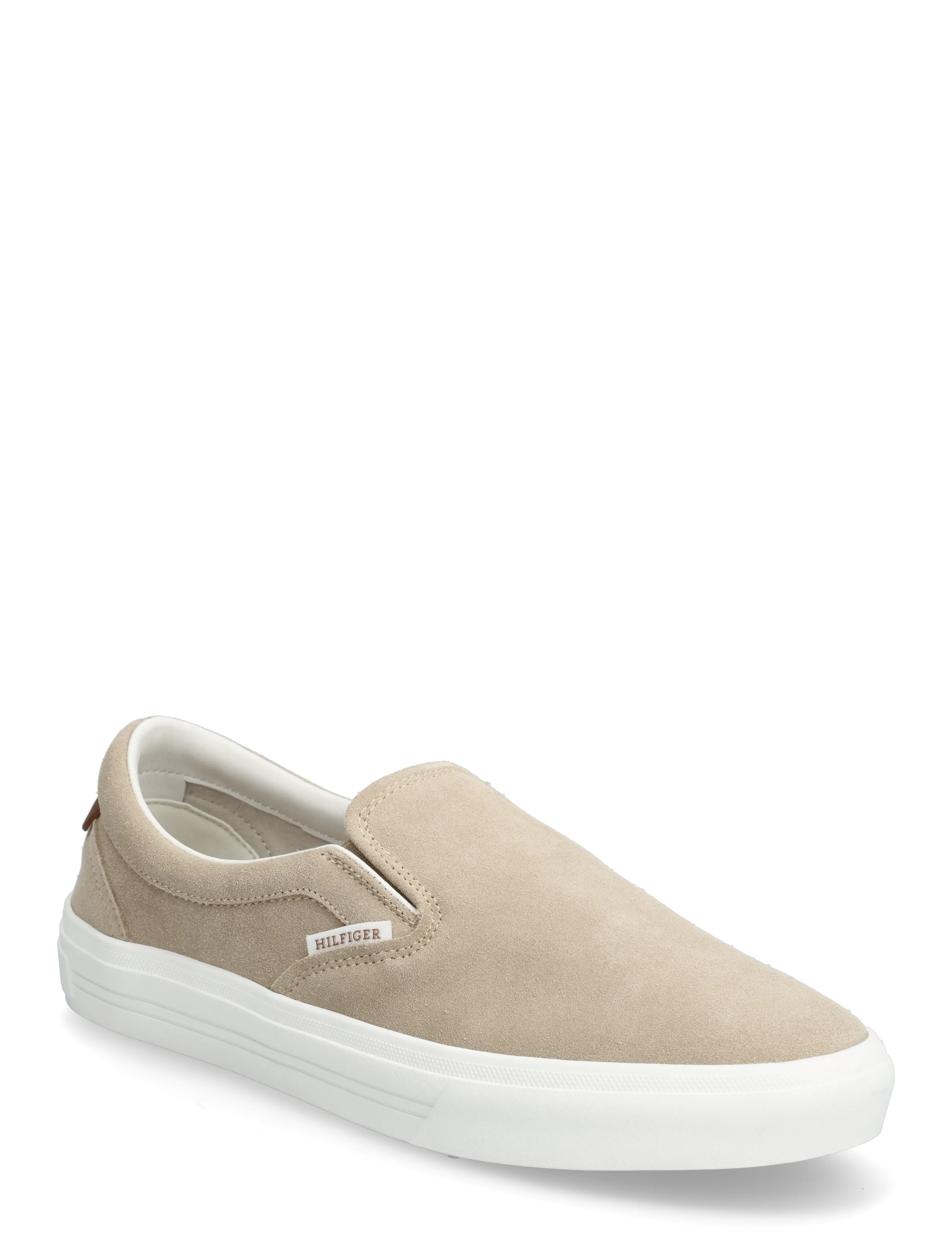 Tommy Hilfiger TH VULC CUP SLIP ON DESIGN - Sko - SANDALWOOD / beige