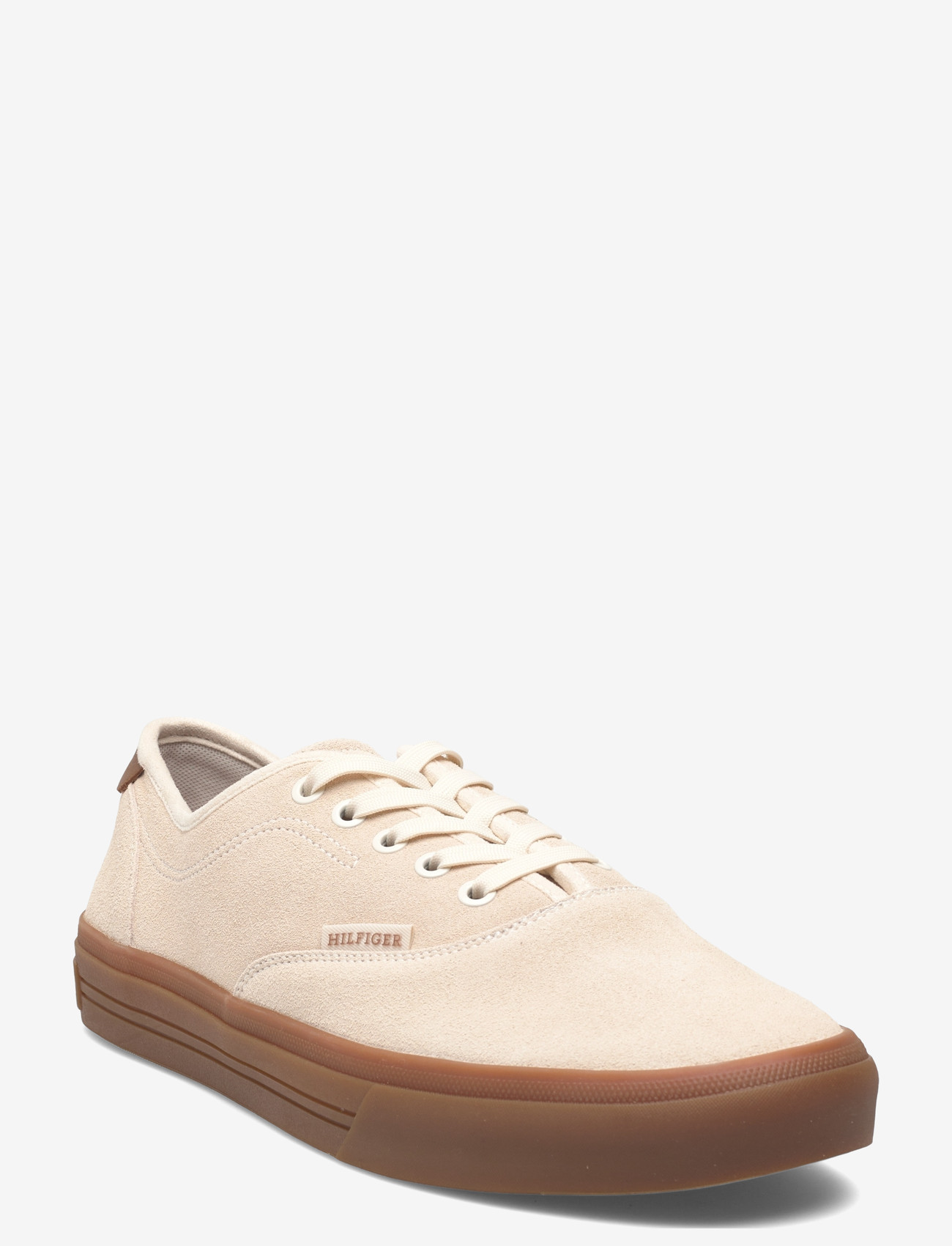 Tommy Hilfiger - TH VULC CUP SUEDE - lave sneakers - soft cream - 0