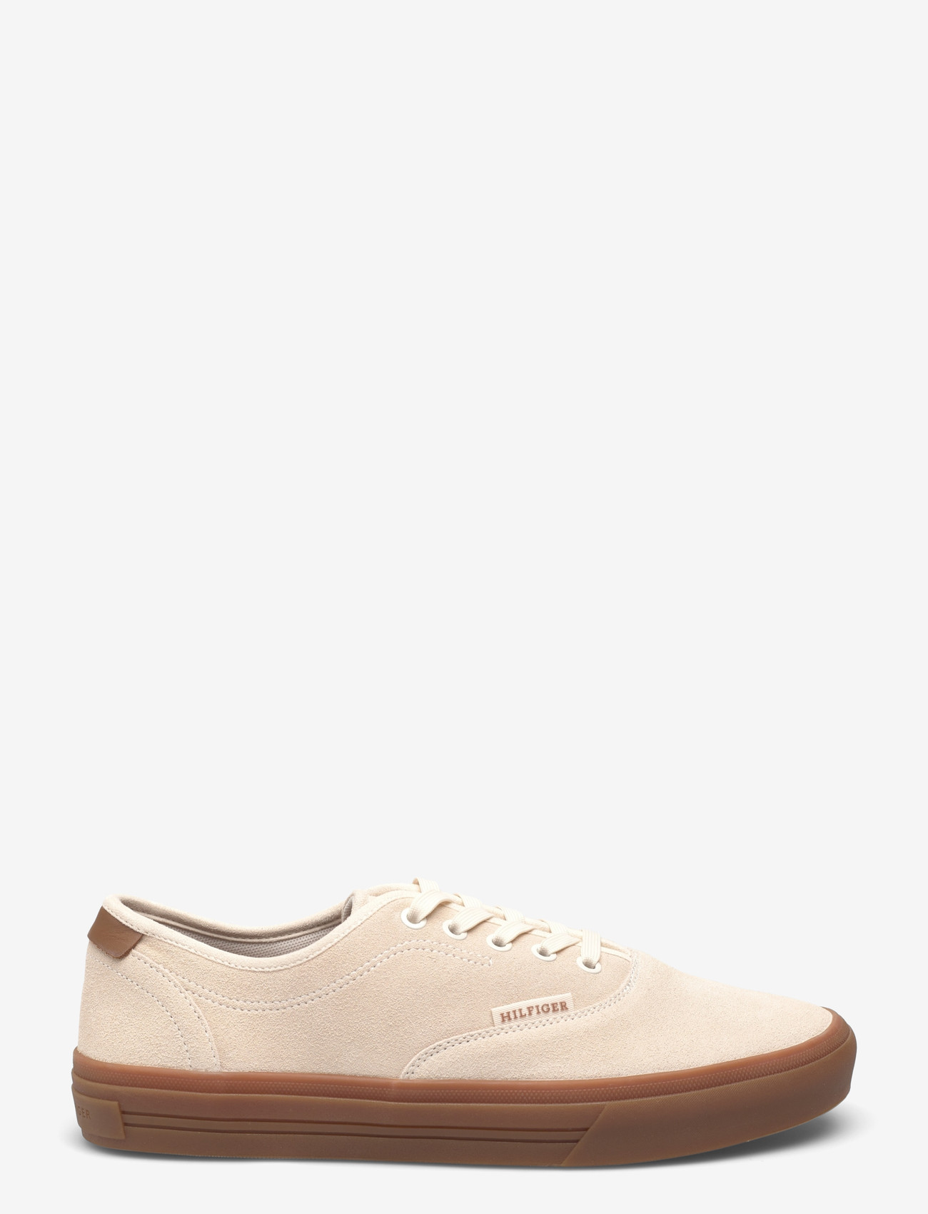 Tommy Hilfiger - TH VULC CUP SUEDE - lave sneakers - soft cream - 1