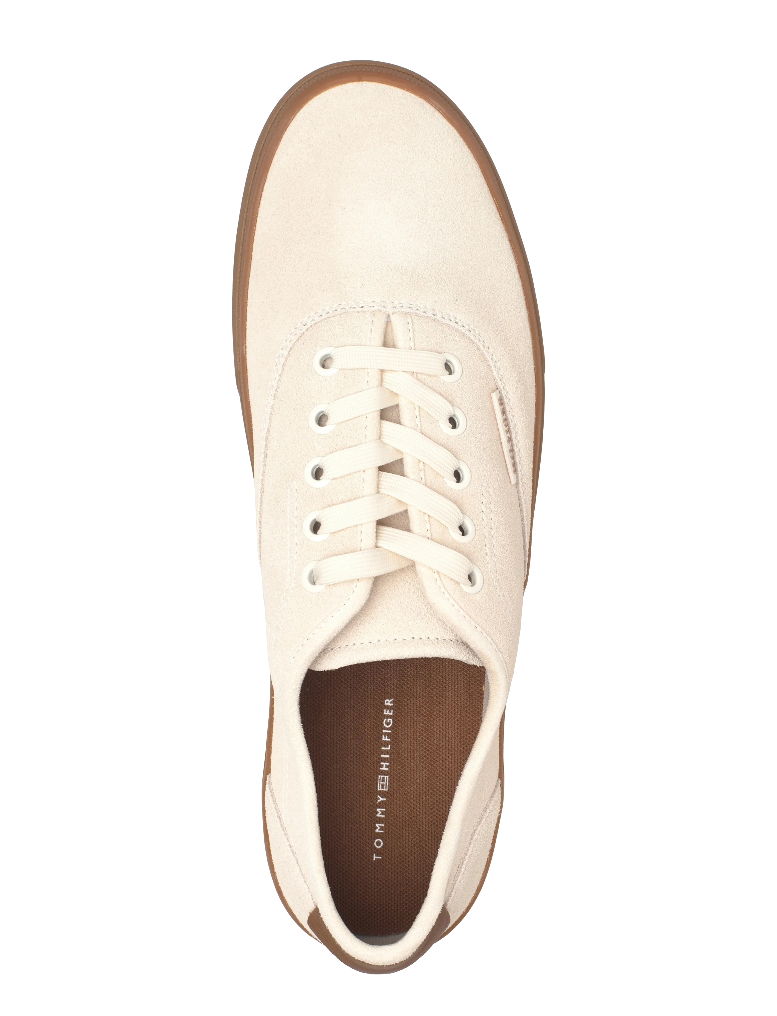 Tommy Hilfiger - TH VULC CUP SUEDE - lave sneakers - soft cream - 3