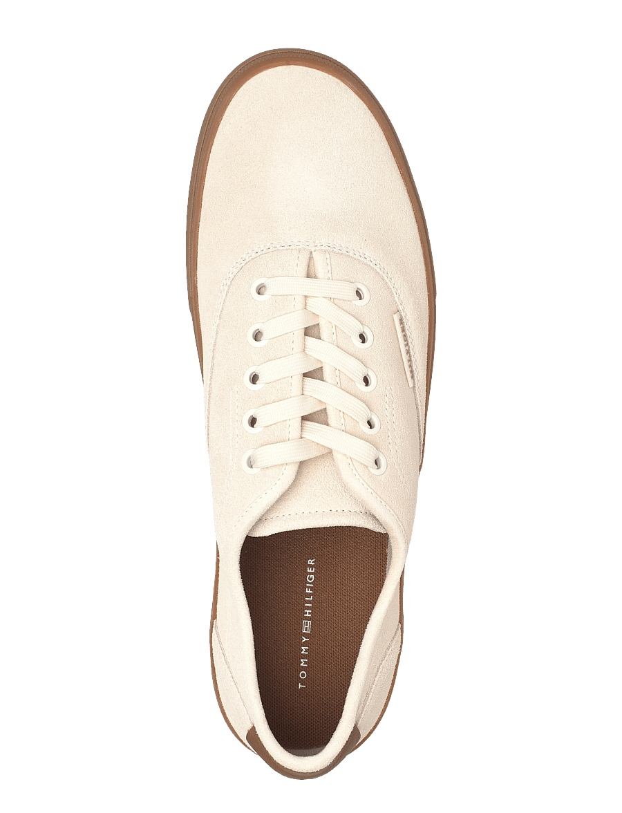 Tommy Hilfiger - TH VULC CUP SUEDE - low-top sneaker - soft cream - 3