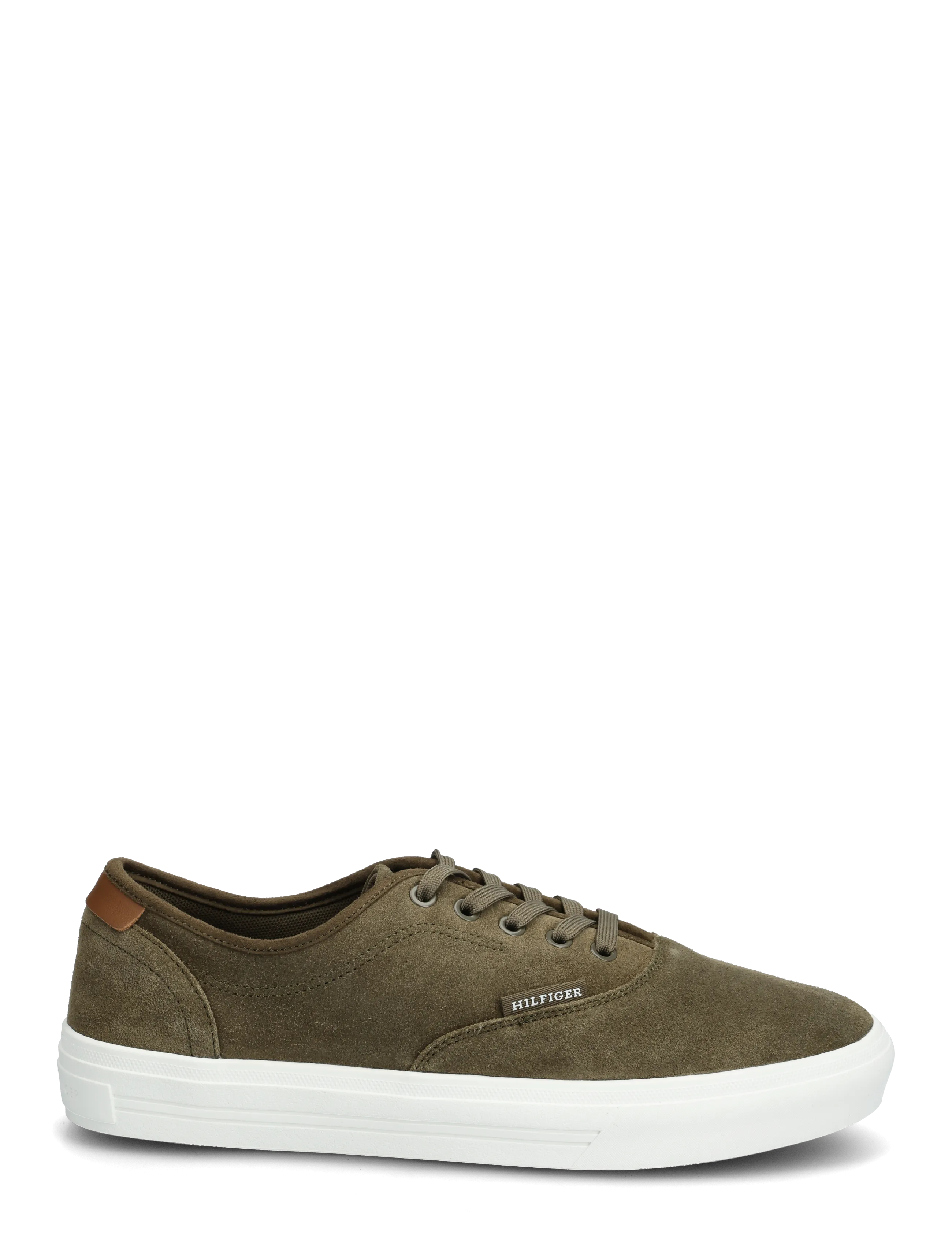 Tommy Hilfiger - TH VULC CUP SUEDE - madala säärega tossud - willow green - 1
