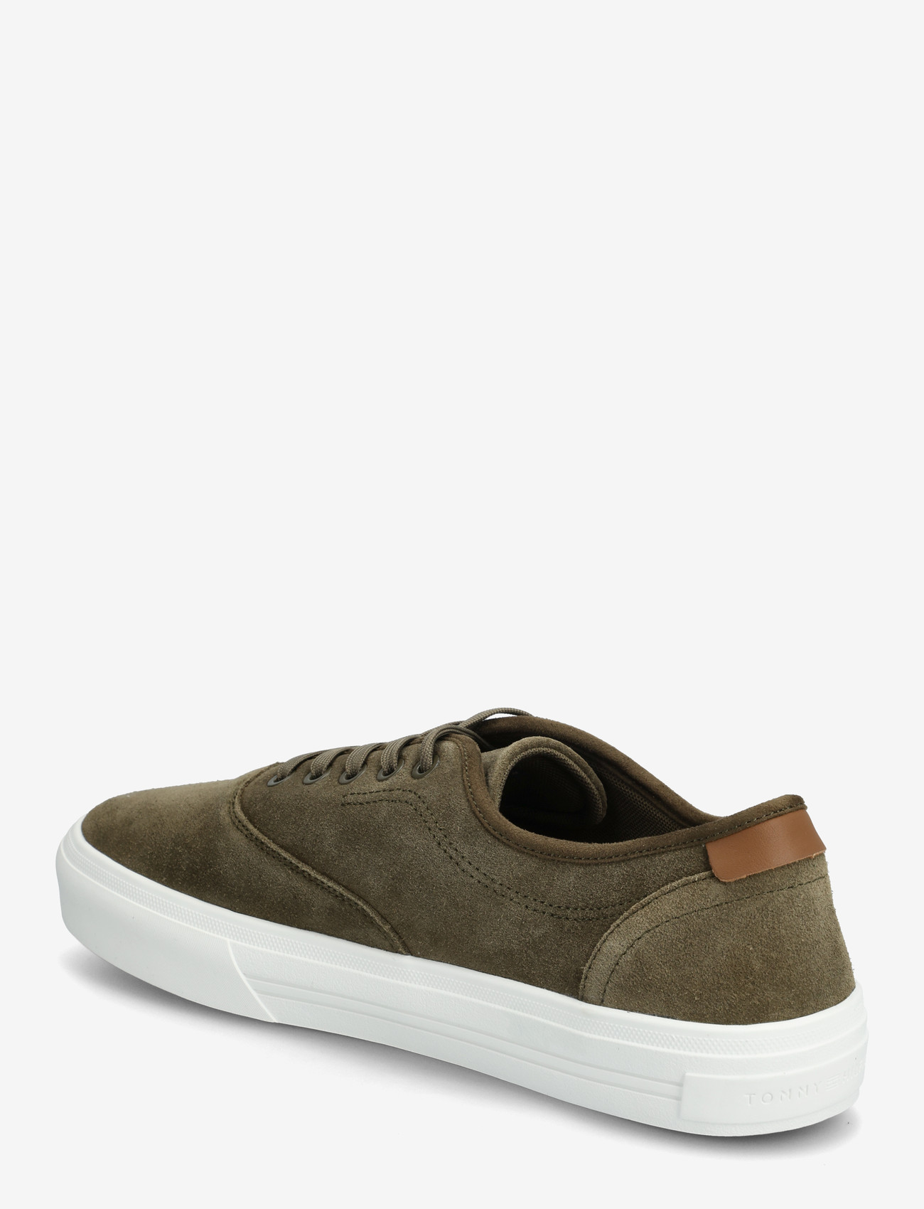 Tommy Hilfiger - TH VULC CUP SUEDE - lave sneakers - willow green - 2