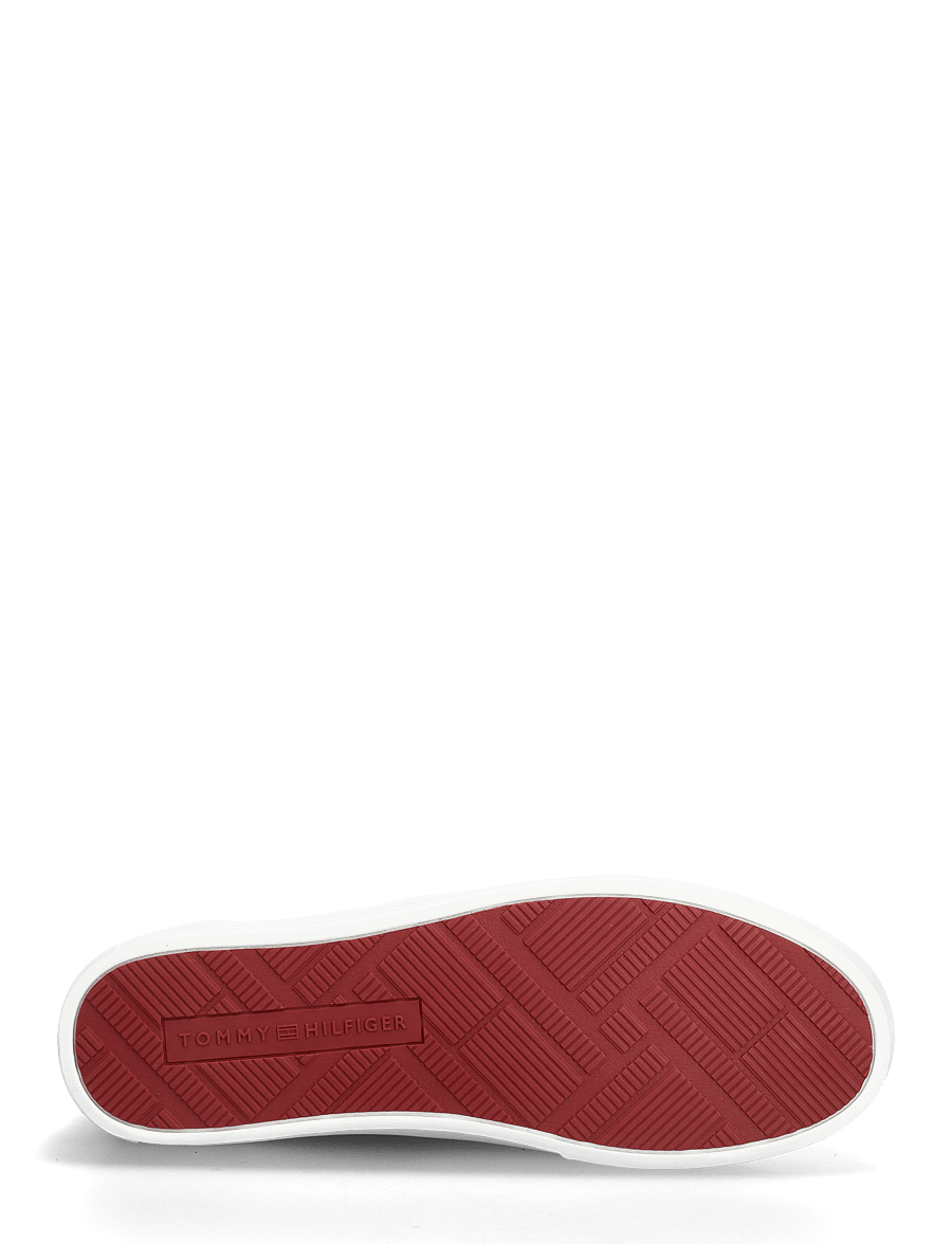 Tommy Hilfiger - TH VULC CUP SUEDE - lave sneakers - willow green - 4