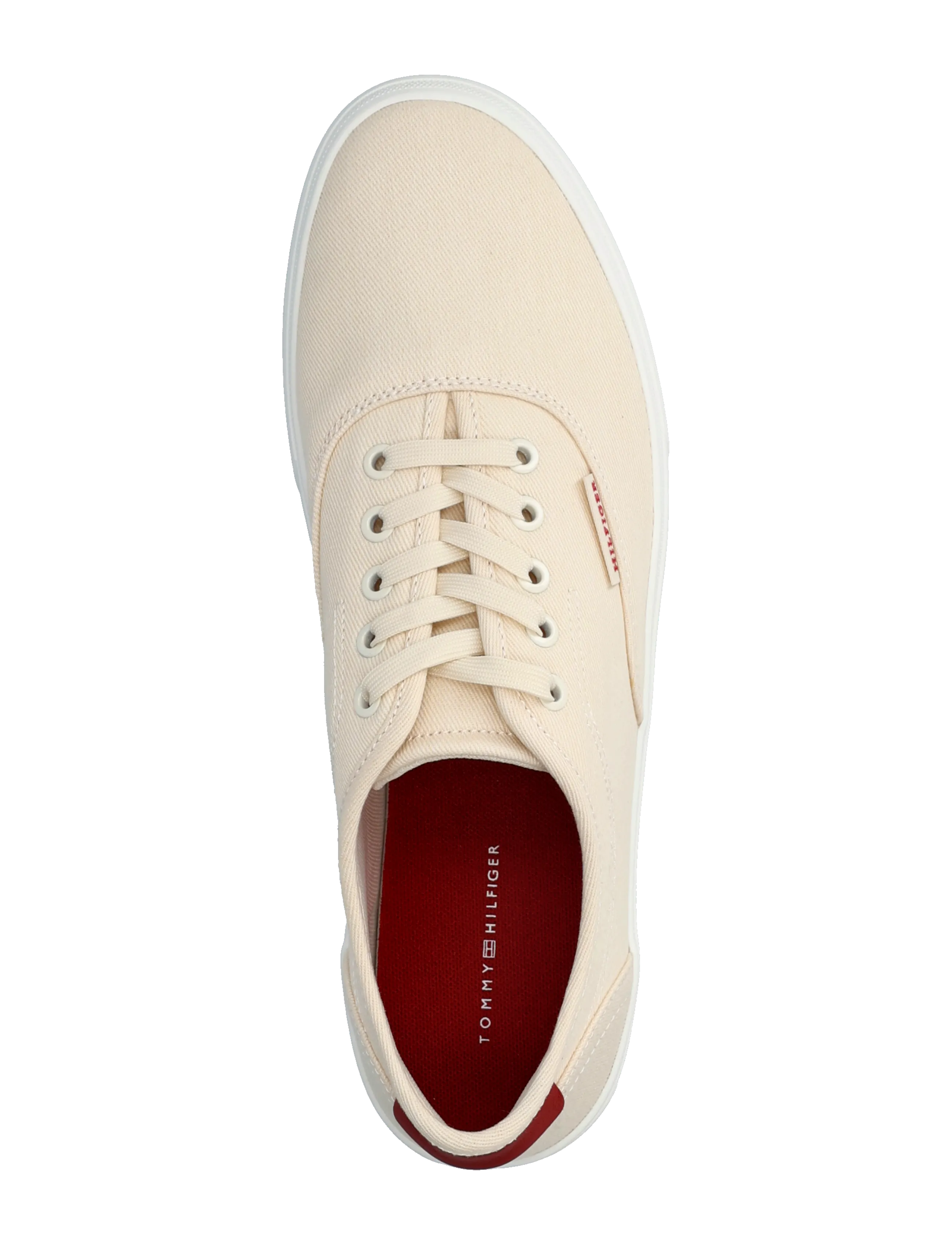 Tommy Hilfiger - TH VULC CUP CVS - lave sneakers - soft cream - 3
