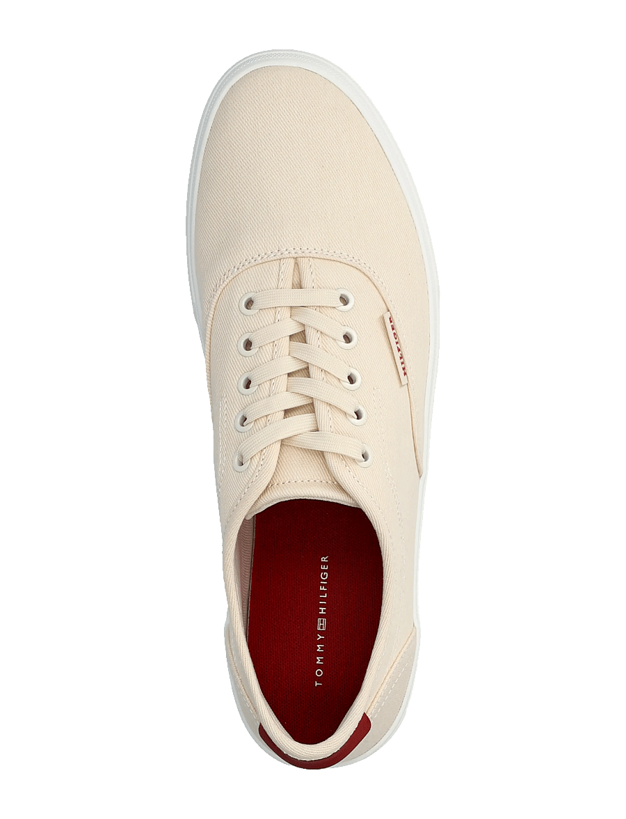 Tommy Hilfiger - TH VULC CUP CVS - low tops - soft cream - 3