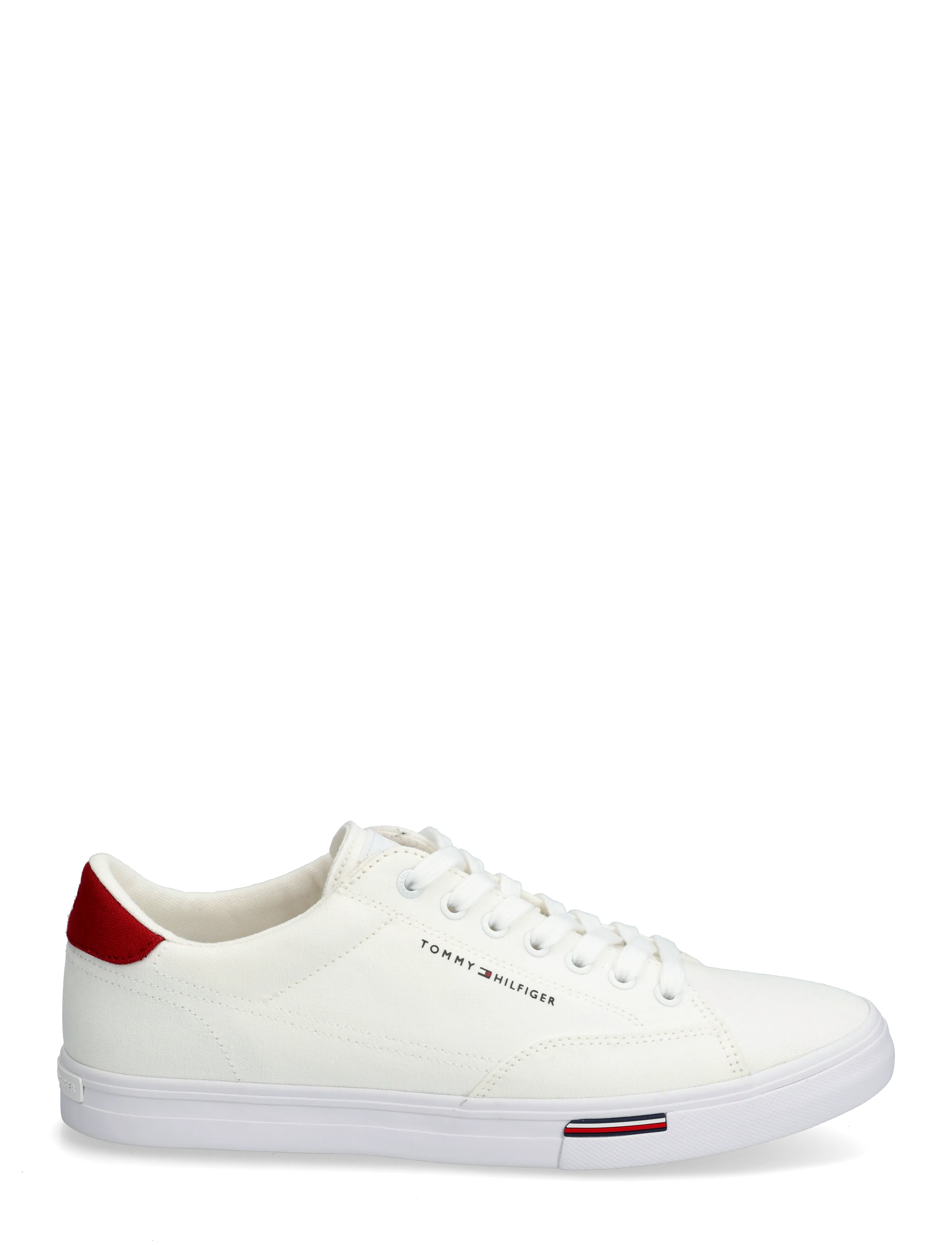 Tommy Hilfiger - VULC CORE RWB LONG LACE CVS - lave sneakers - white - 1