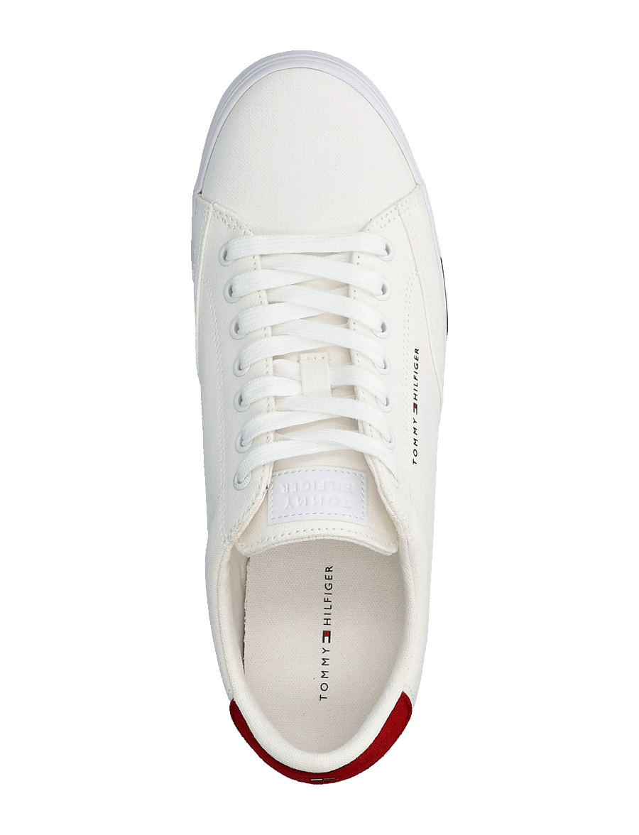 Tommy Hilfiger - VULC CORE RWB LONG LACE CVS - lave sneakers - white - 3
